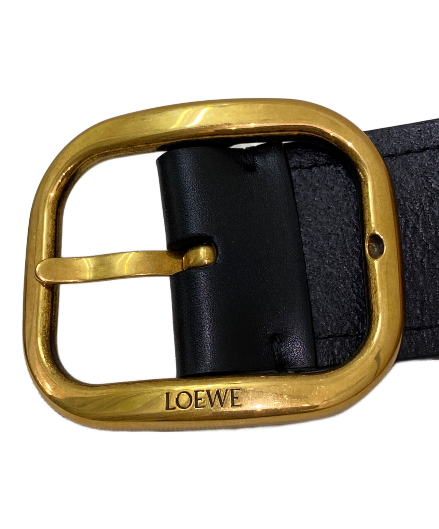 中古・古着通販】LOEWE (ロエベ) ラウンドソフトベルト サイズ: 75/30 