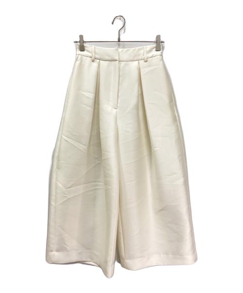 中古・古着通販】Heve (ヘイヴ) シアーサテンガウチョパンツ バニラ