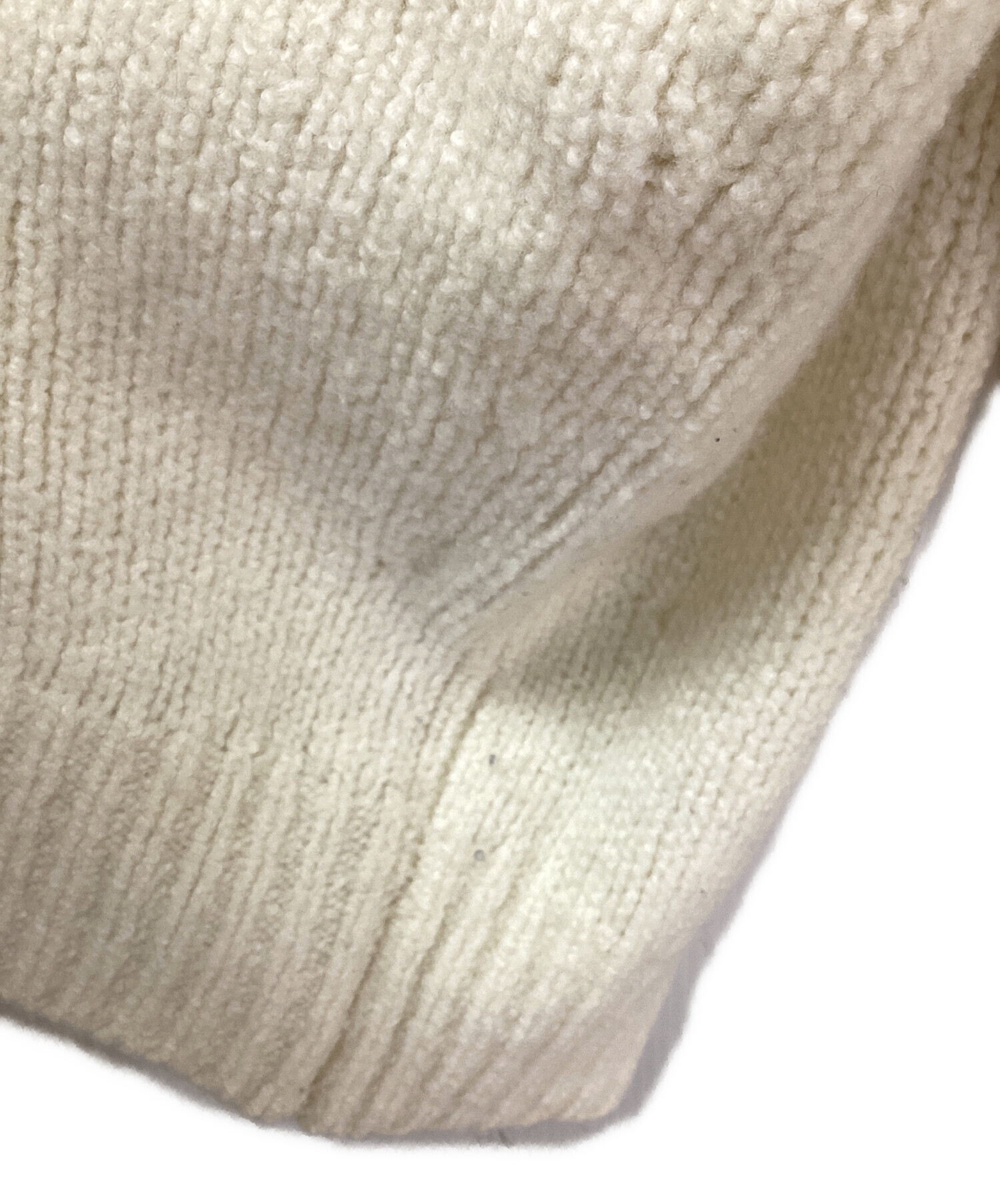 中古・古着通販】LIten (リテン) ニット オフホワイト サイズ:FREE