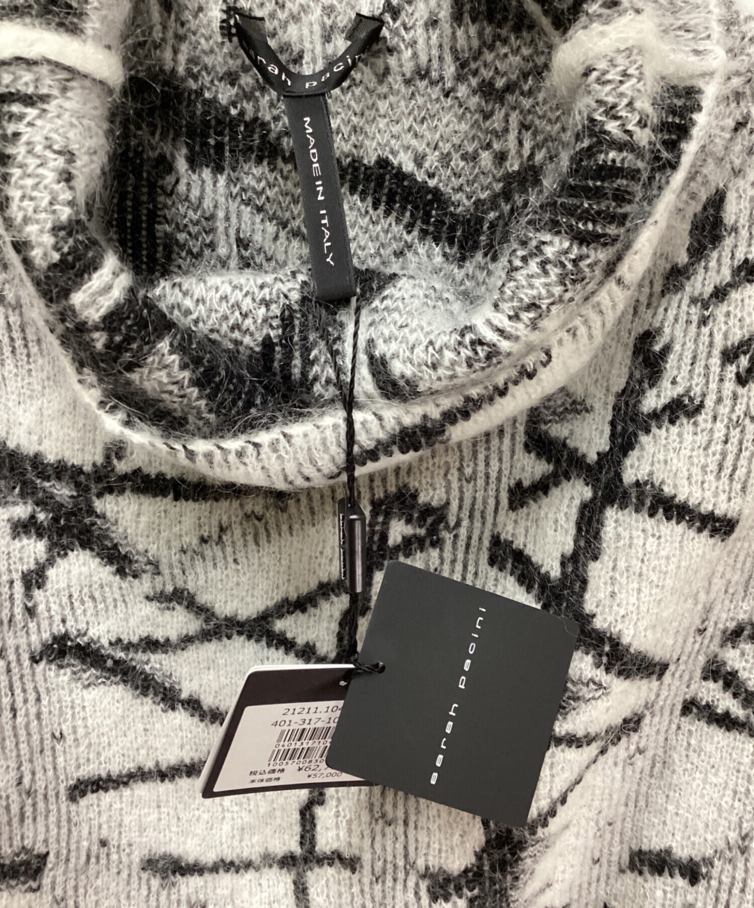 中古・古着通販】sarah pacini (サラ パチーニ) ハイネックニット