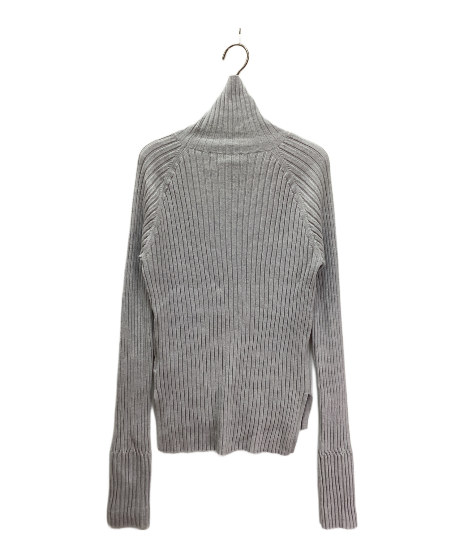 820 ルフィル LE PHIL ウールリブタートル ブラック フリーサイズ LE PHIL（ル フィル） ニット セーター ウールリブタートル レディース