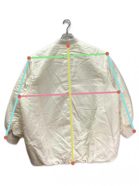 Arpege story MA-1 (ミント) 中古・古着通販】Arpege story (アルページュストーリー) BIG MA-1