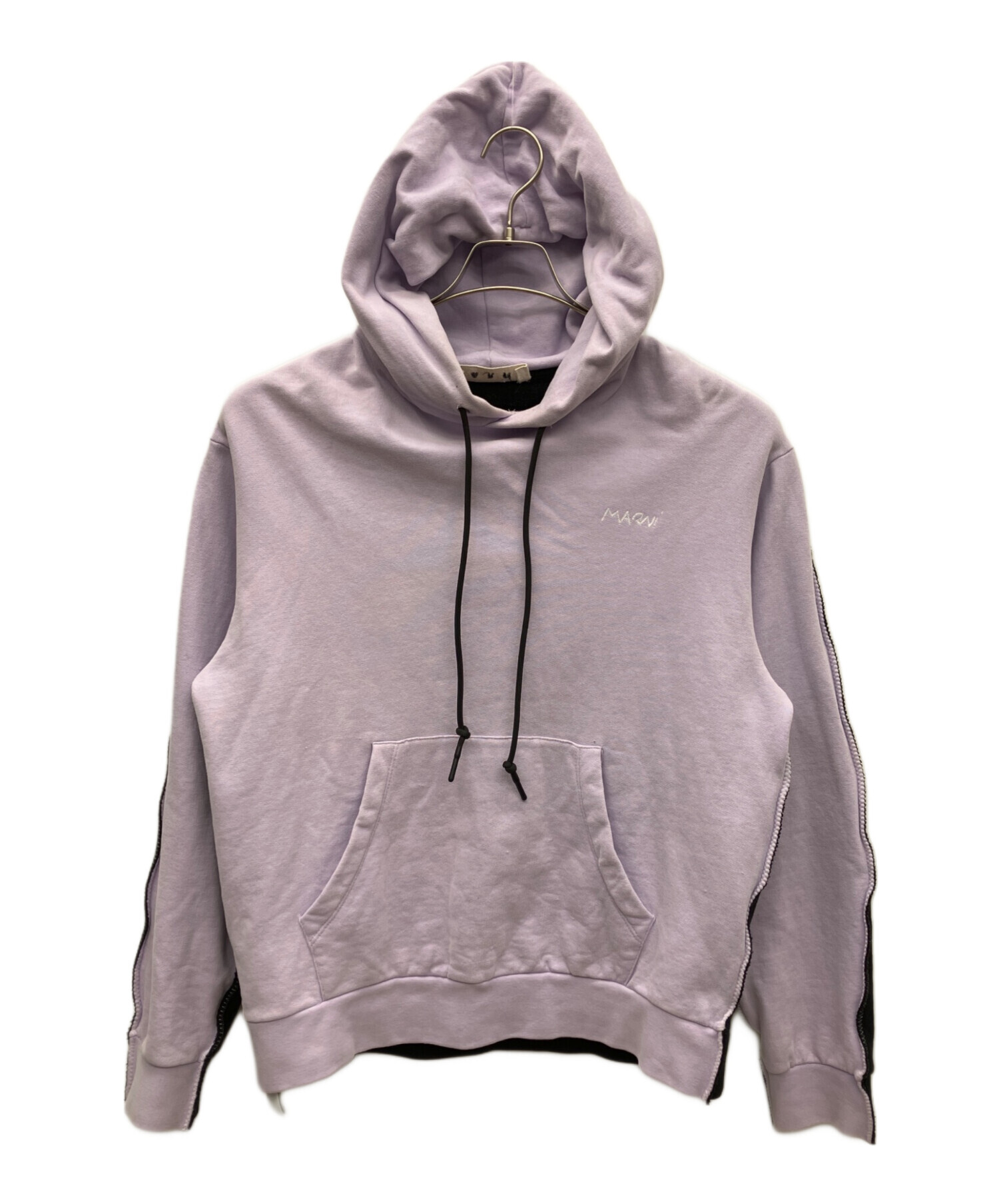 中古・古着通販】MARNI (マルニ) ロゴ刺繍 ツートーン プルオーバー