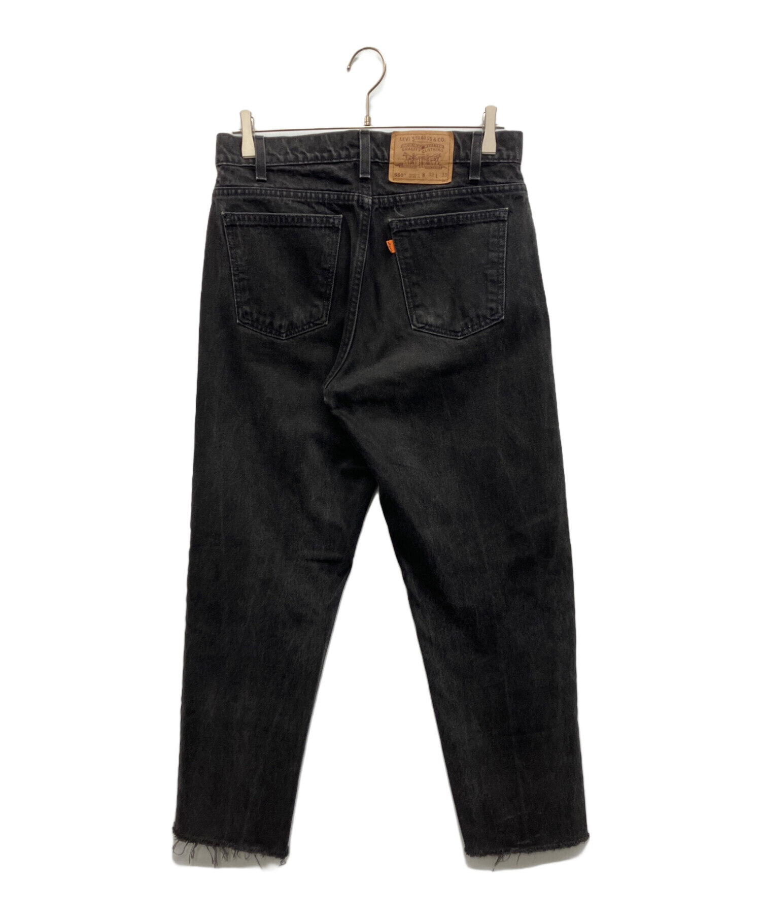中古・古着通販】LEVI'S (リーバイス) 550後染めブラックデニム