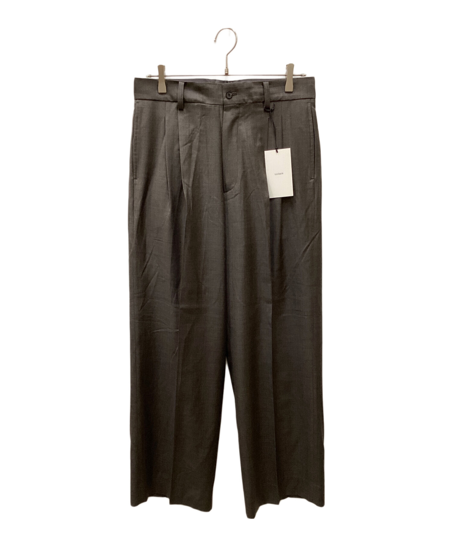 中古・古着通販】ssstein (シュタイン) Extra Fine Wool Long Wide