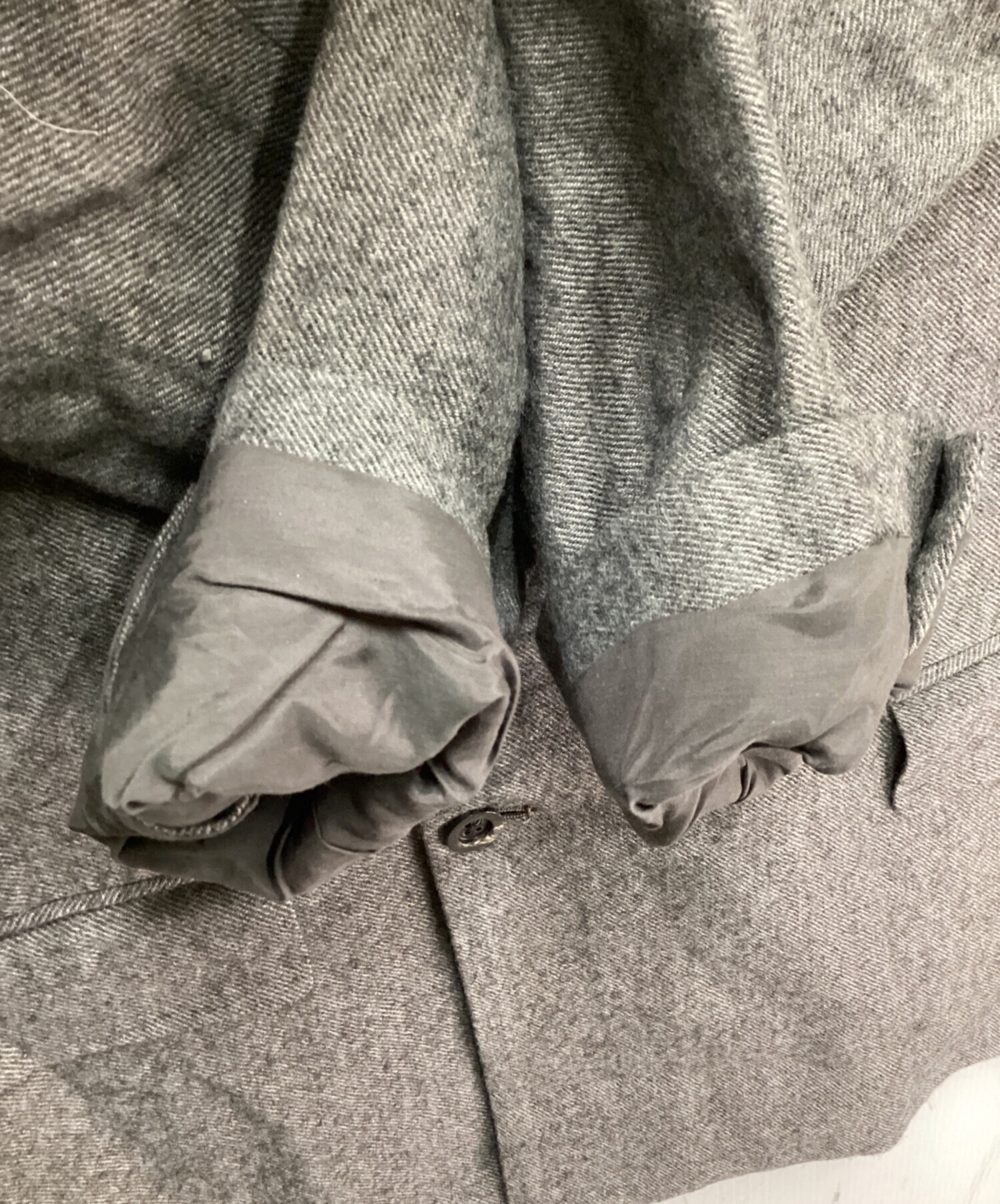 中古・古着通販】ANCELLM (アンセルム) SEMI-DOUBLE TAILORED JACKET