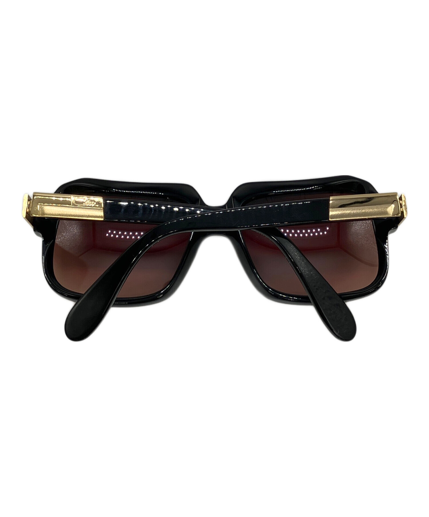 CAZAL カザール サングラス ブラック ゴールド　963 中古品 中古・古着通販】CAZAL (カザール) サングラス ブラック サイズ:56□18