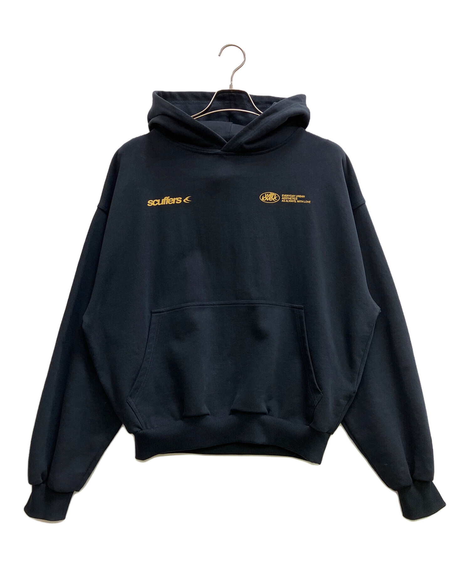 中古・古着通販】scuffers (スカッファー) Sign Hoodie ネイビー