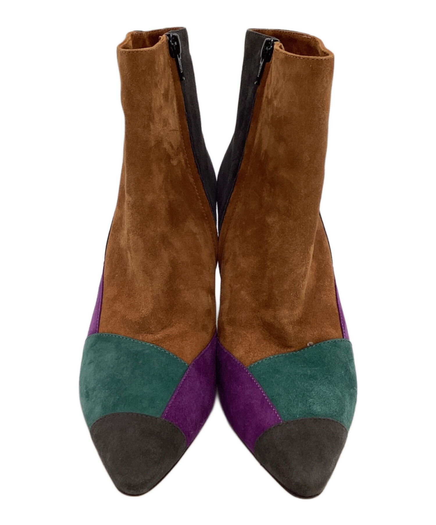 中古・古着通販】PELLICO (ペリーコ) スエードショートブーツ