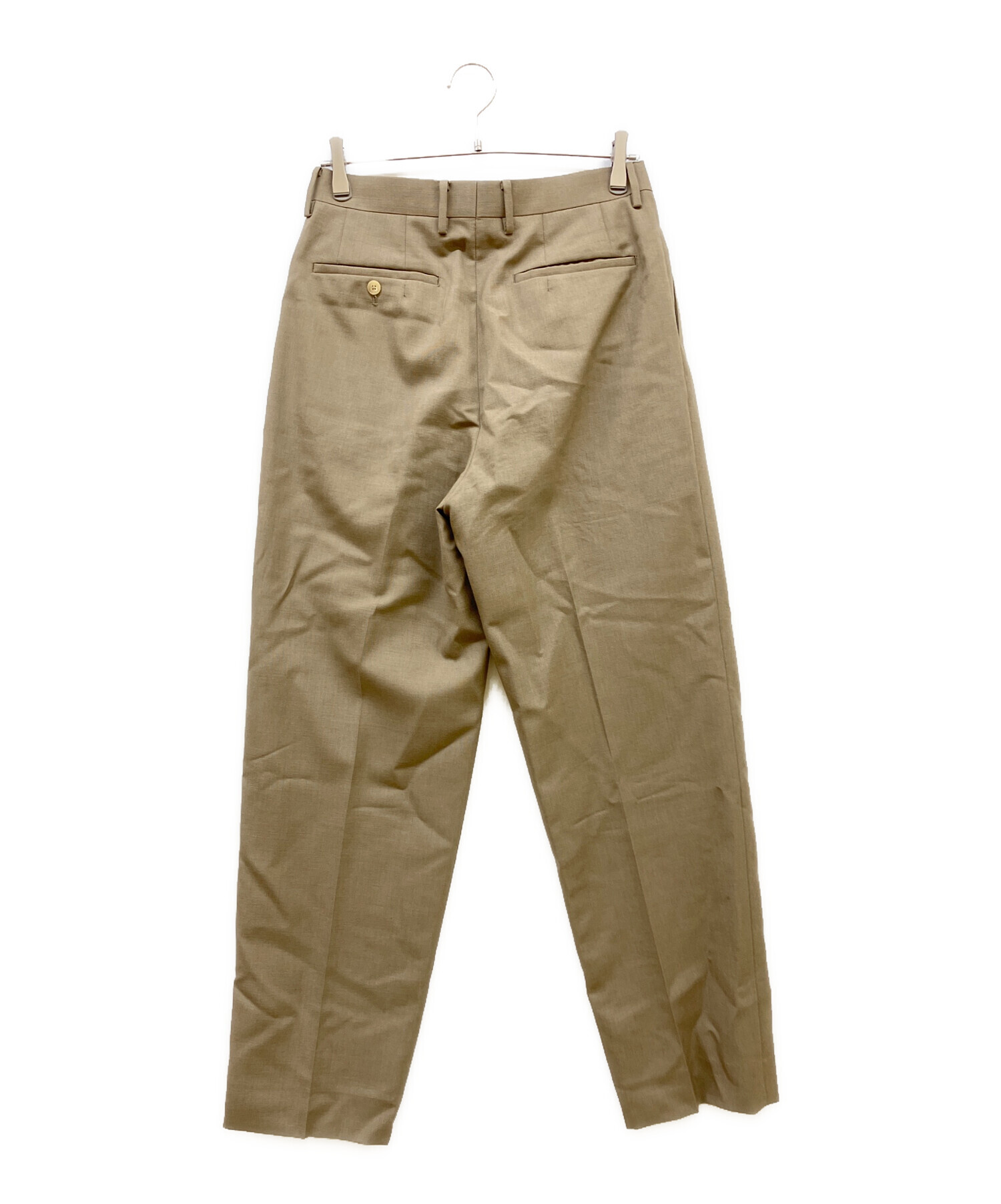 中古・古着通販】AURALEE (オーラリー) BLUEFACED WOOL WIDE SLACKS 
