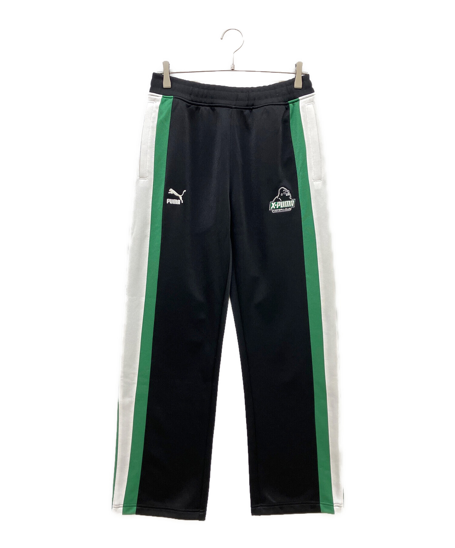 ✅VINTAGE PUMA プーマ 80s 蛍光グリーン ナイロン ピステパンツ 中古・古着通販】X-LARGE (エクストララージ) PUMA (プーマ) トラック