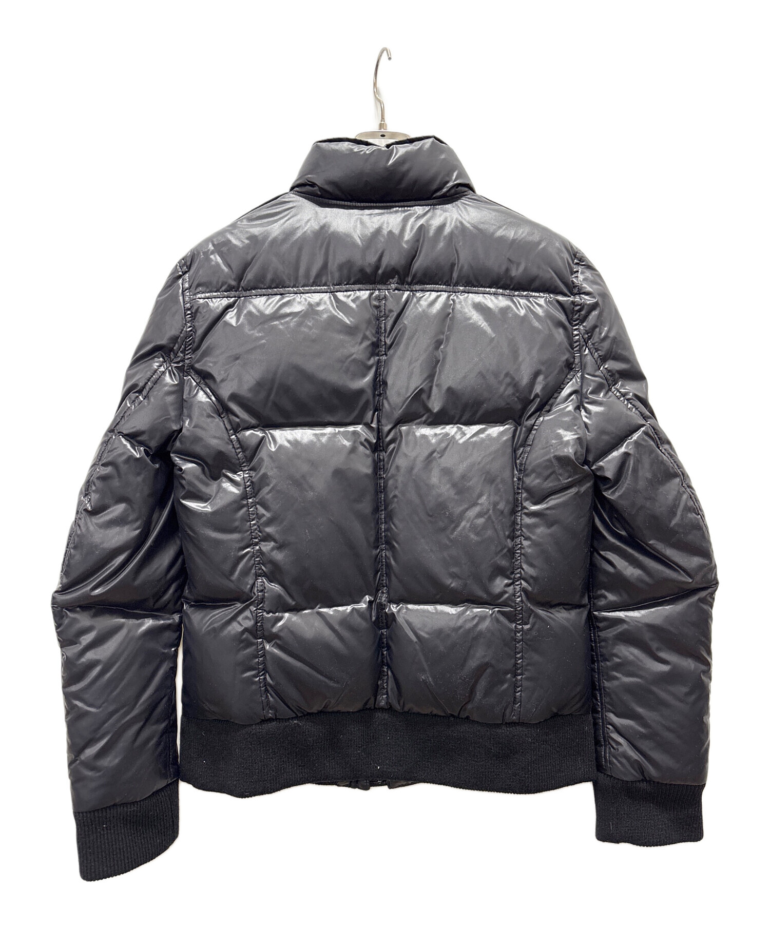 【定価10万円】【貴重タグ付】【状態良好】AKM フードジャケット ブラック 中古・古着通販】AKM (エーケーエム) カシミヤ混中綿ジャケット