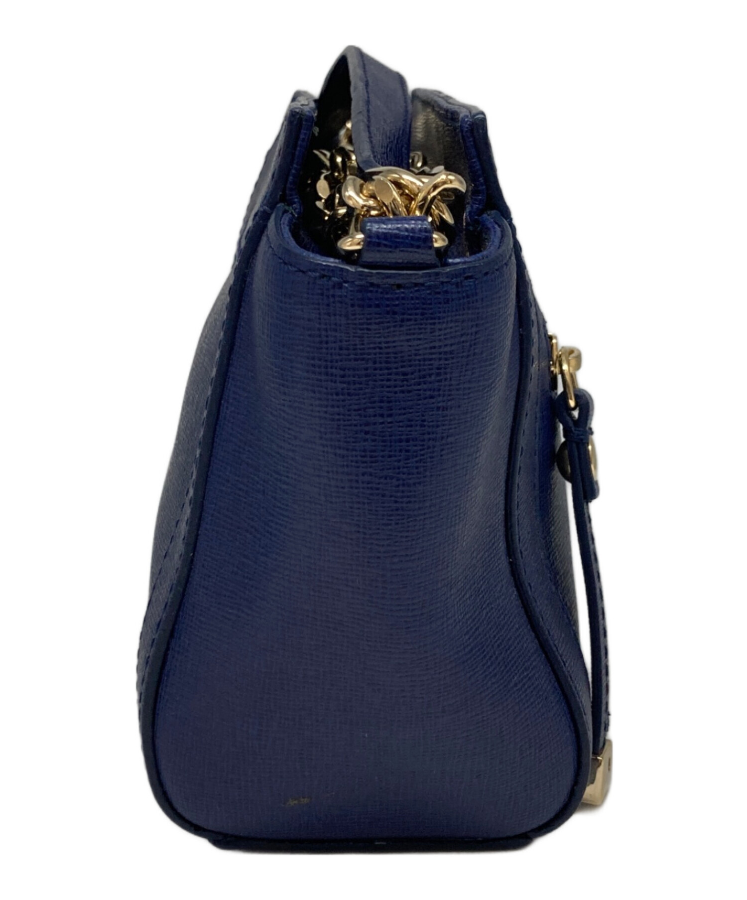 中古・古着通販】FURLA (フルラ) ショルダーバッグ ネイビー｜ブランド