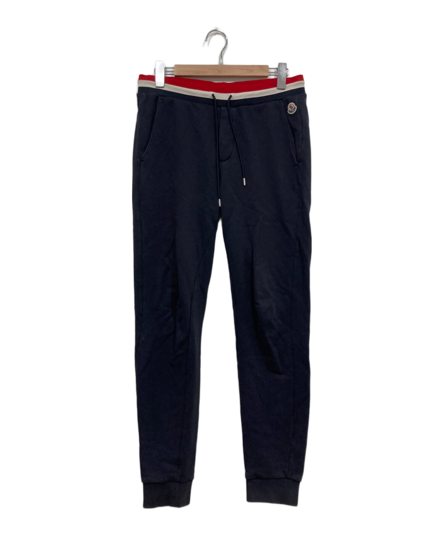 中古・古着通販】MONCLER (モンクレール) スウェットパンツ ネイビー 
