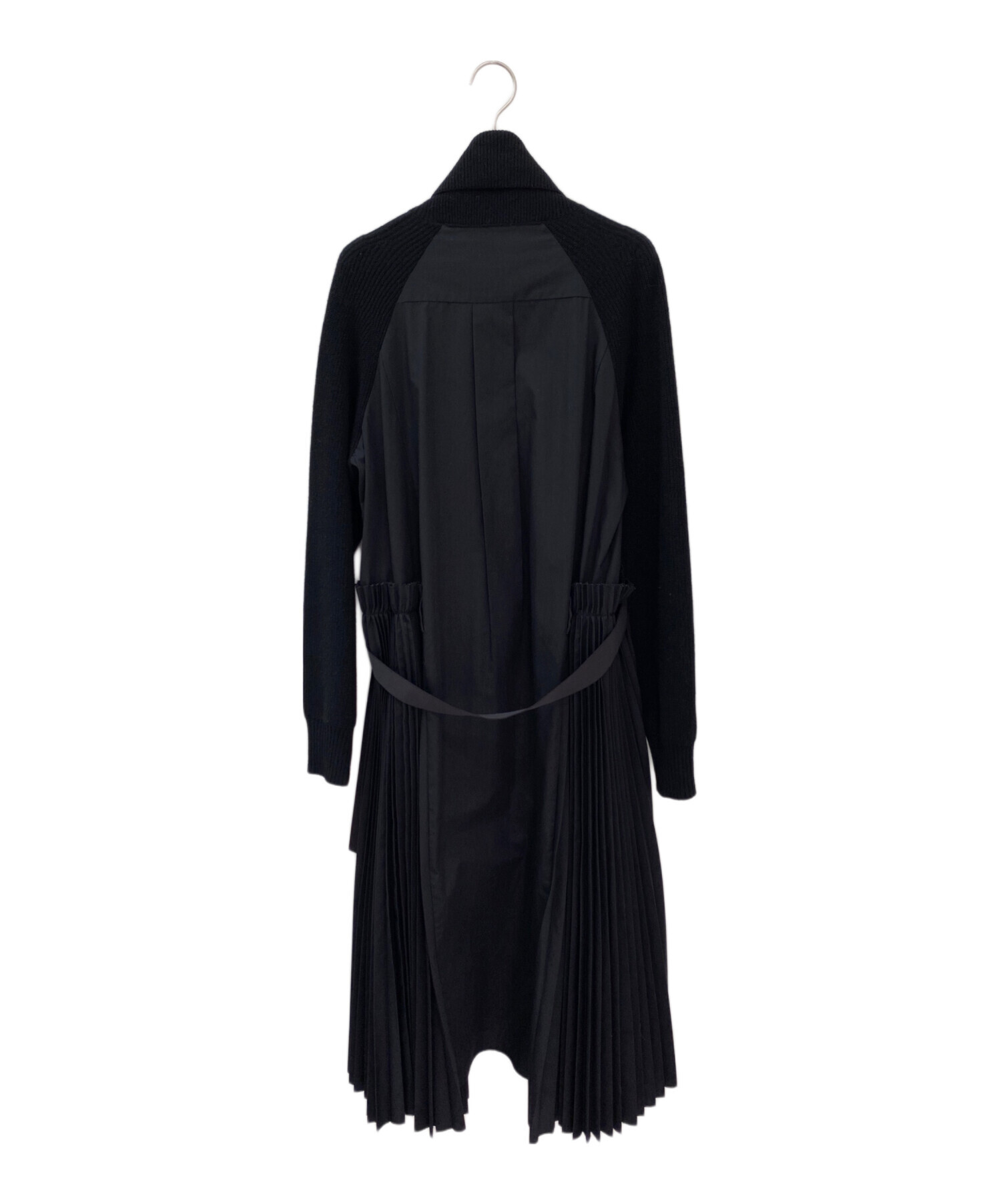 中古・古着通販】sacai (サカイ) ドッキングワンピース ブラック