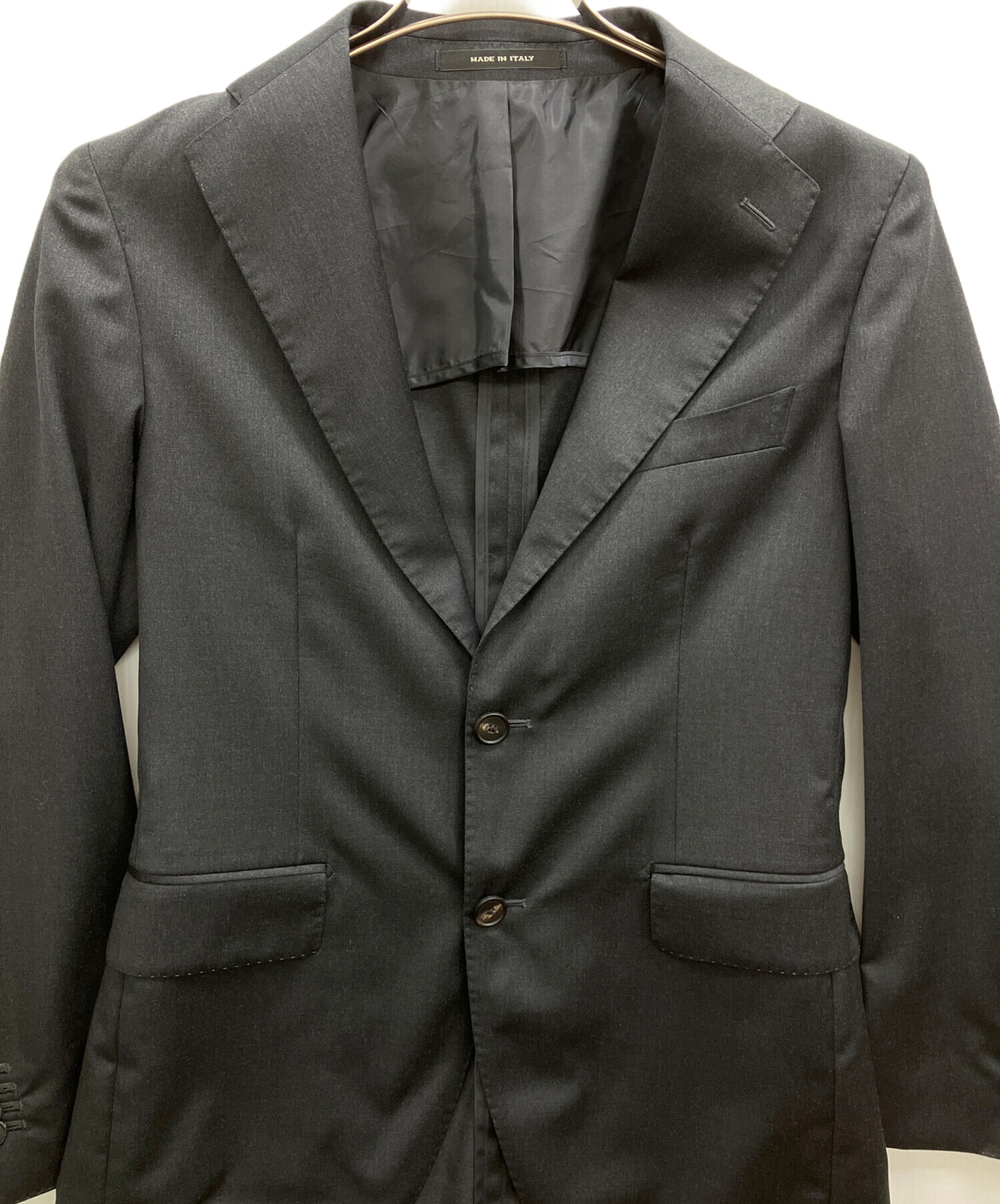TAGLIATORE タリアトーレ　スーツ　グレー 42 中古・古着通販】TAGLIATORE (タリアトーレ) セットアップスーツ