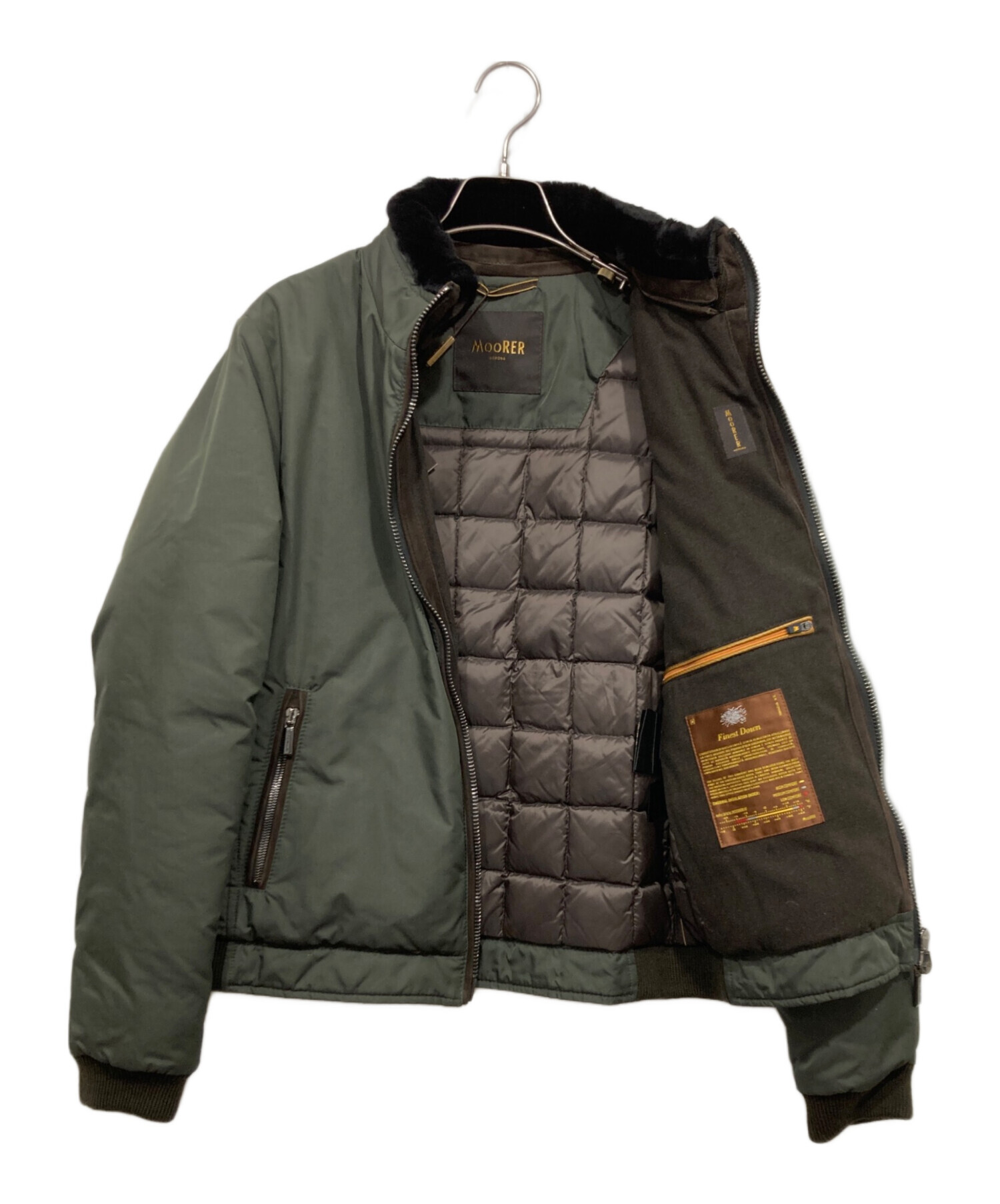 【五稜郭】MOORER ムーレー ダウンジャケット CELOTTI KM 中古・古着通販】MOORER (ムーレー) CELOTTI KMダウンジャケット