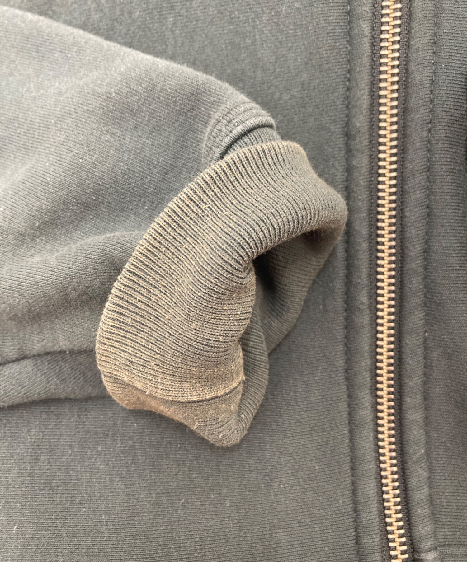 中古・古着通販】stussy (ステューシー) ジップパーカー グレー サイズ