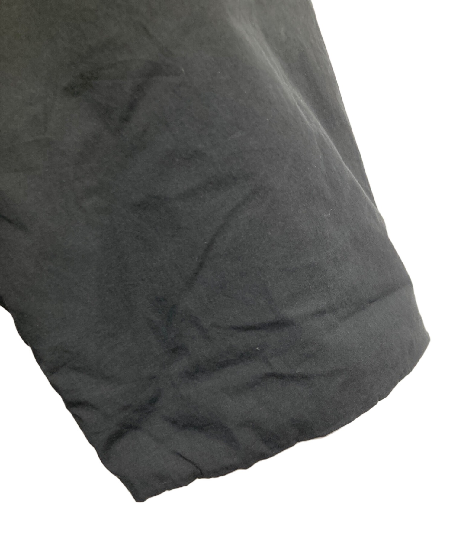 中古・古着通販】CLOCHE (クロシェ) 中綿ロングコート ブラック サイズ 