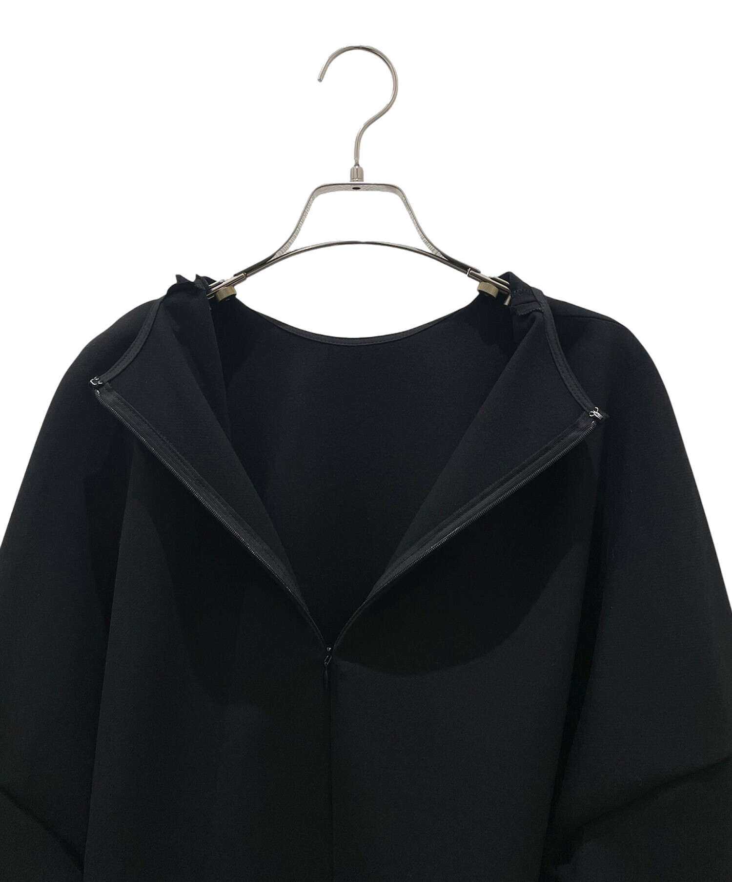 ■美品■ENFOLD エンフォルド ツイル ストレッチ ランダムヘム プルオーバー ブラウス サイズ38 変形 ブランド古着【中古】20260310/RA8330 中古・古着通販】ENFOLD (エンフォルド) RAMBUS PULLOVER ブラック