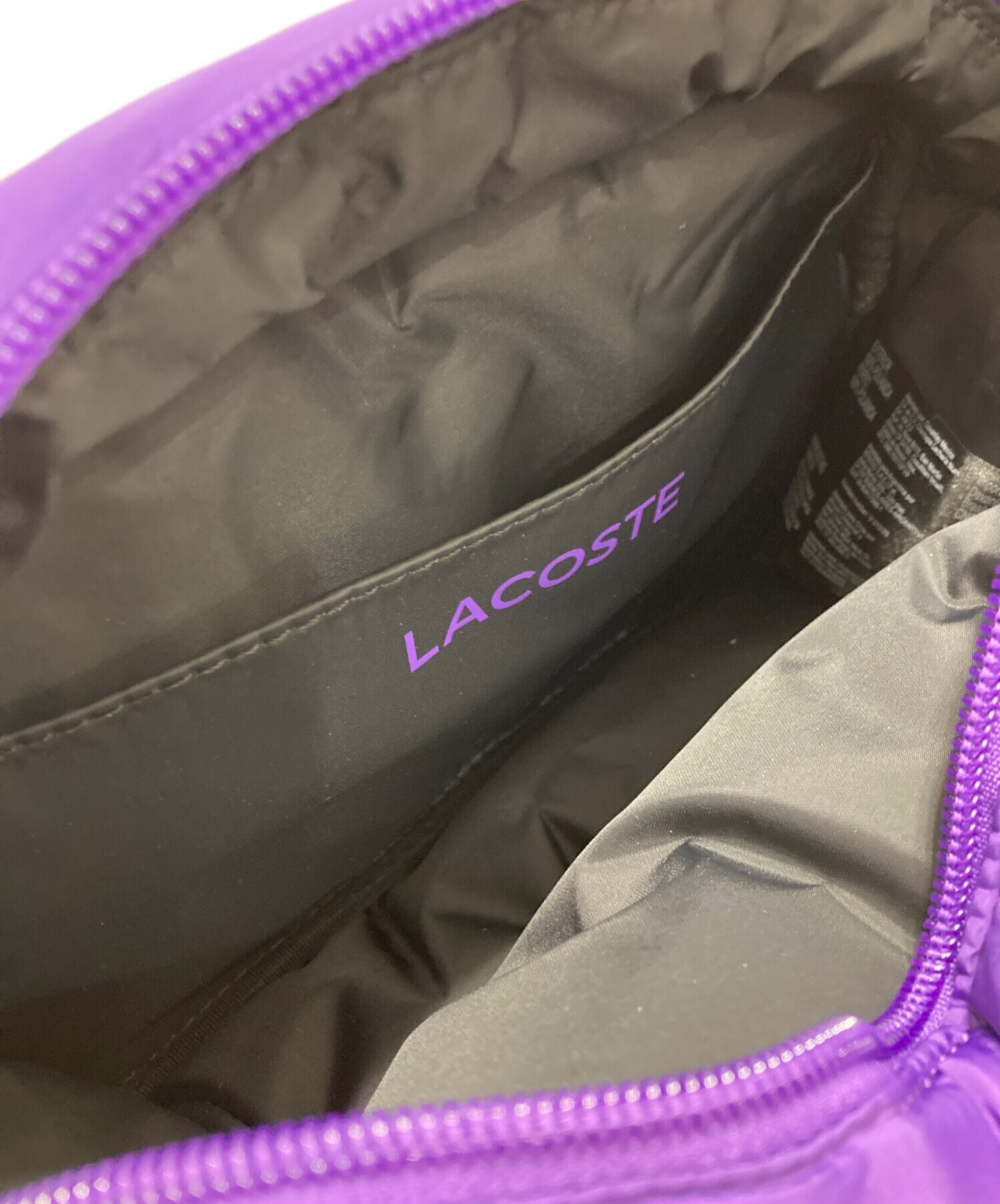 中古・古着通販】LACOSTE (ラコステ) パフィークロコ キルテッドバッグ 