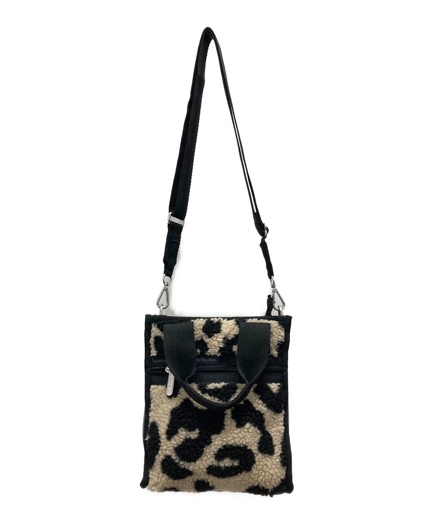 中古・古着通販】LeSportsac (レスポートサック) レオパードボア2WAY 中古・古着通販】LeSportsac (レスポートサック) レオパードボア2WAY