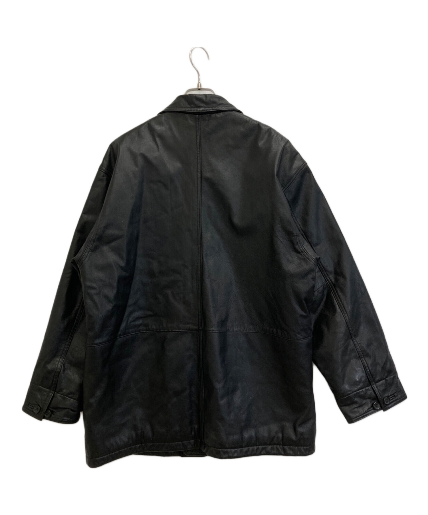 中古・古着通販】GLEEMAN (-) レザージャケット ブラック サイズ:L