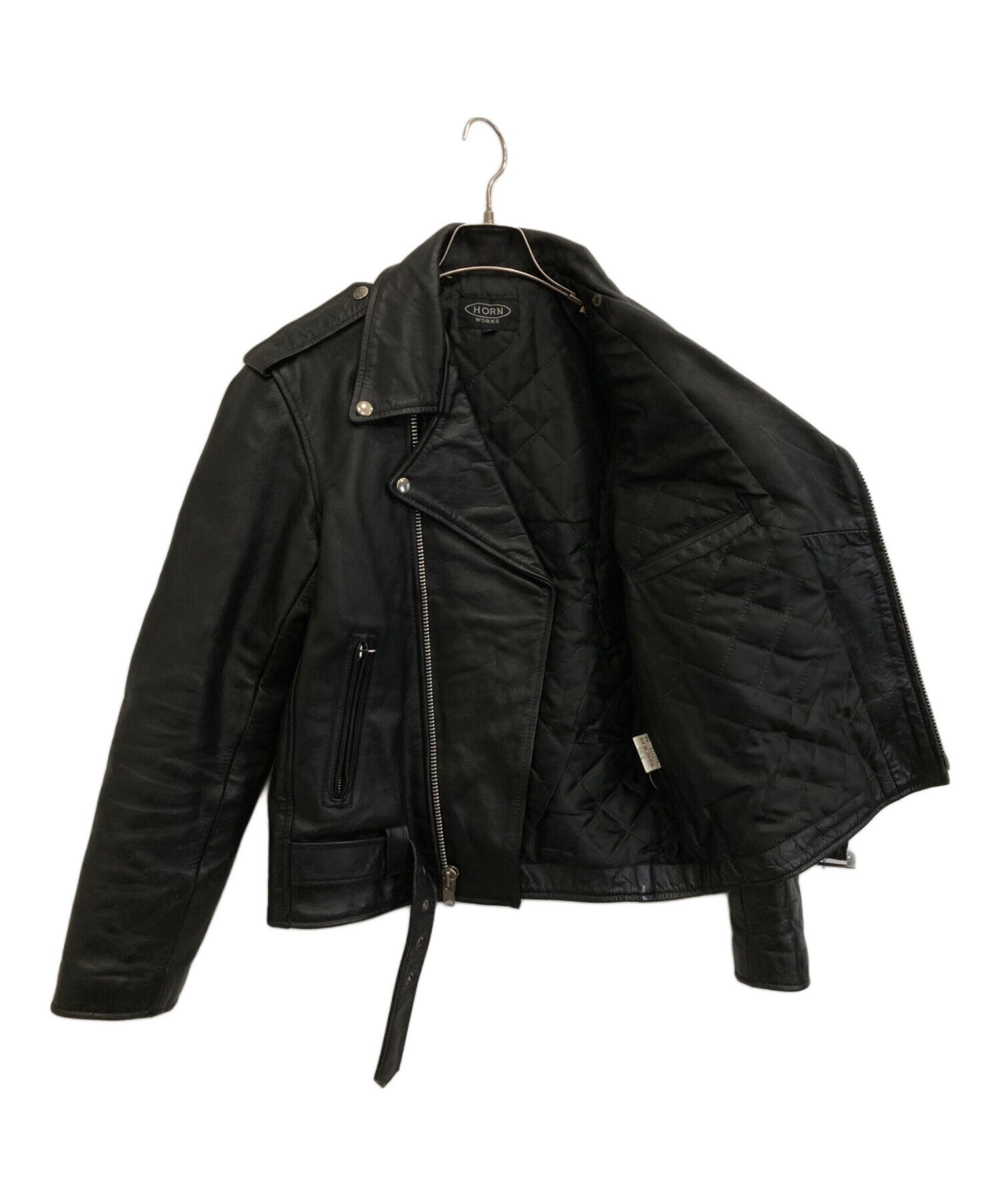 中古・古着通販】HORN WORKS (ホーンワークス) ダブルライダース