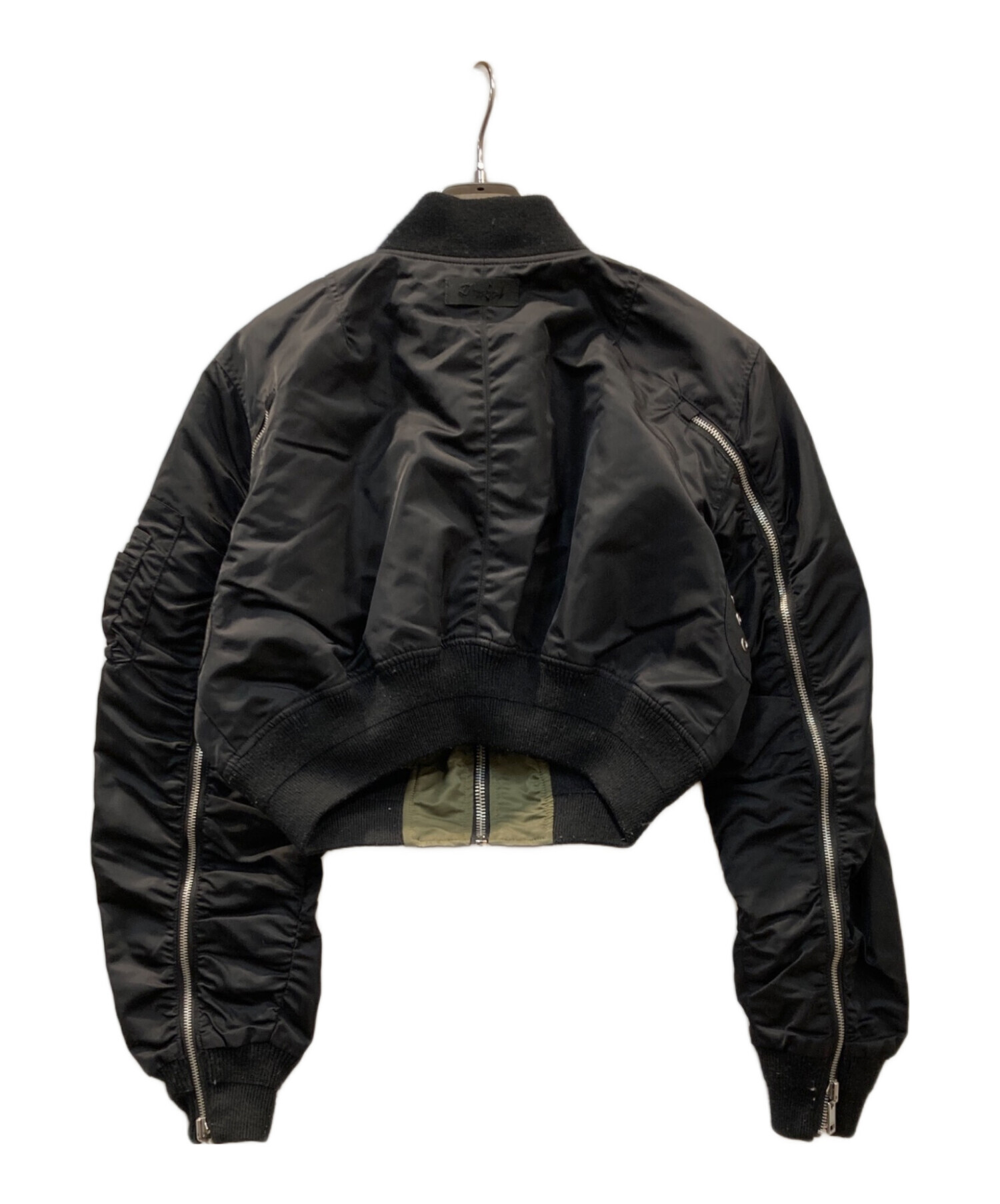 DIESEL ブラック クロップドジャケット DIESEL ブラック クロップドジャケット 【公式通販】