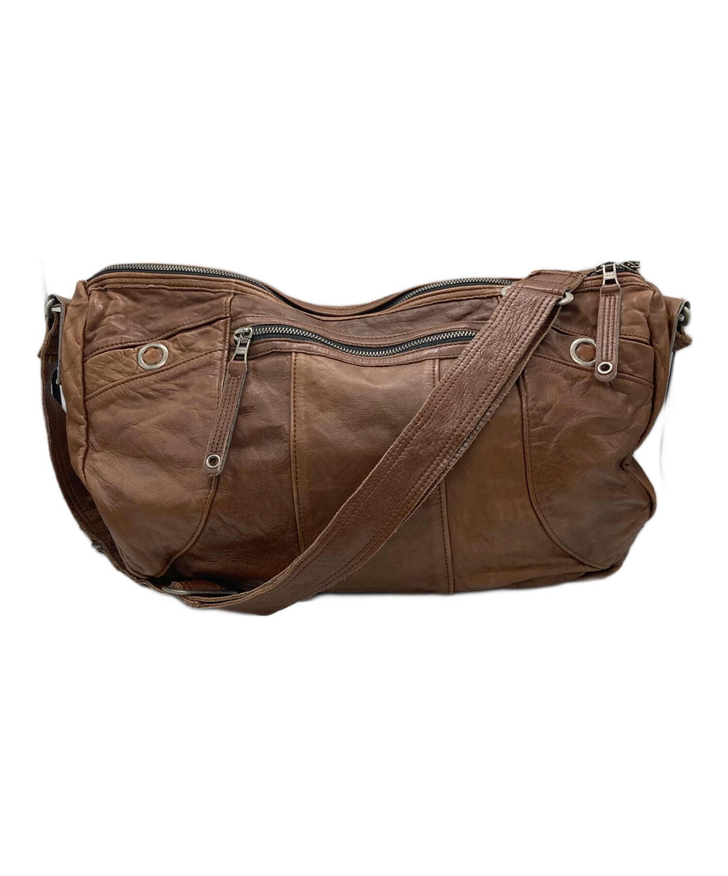 中古・古着通販】master-piece (マスターピース) レザーショルダー