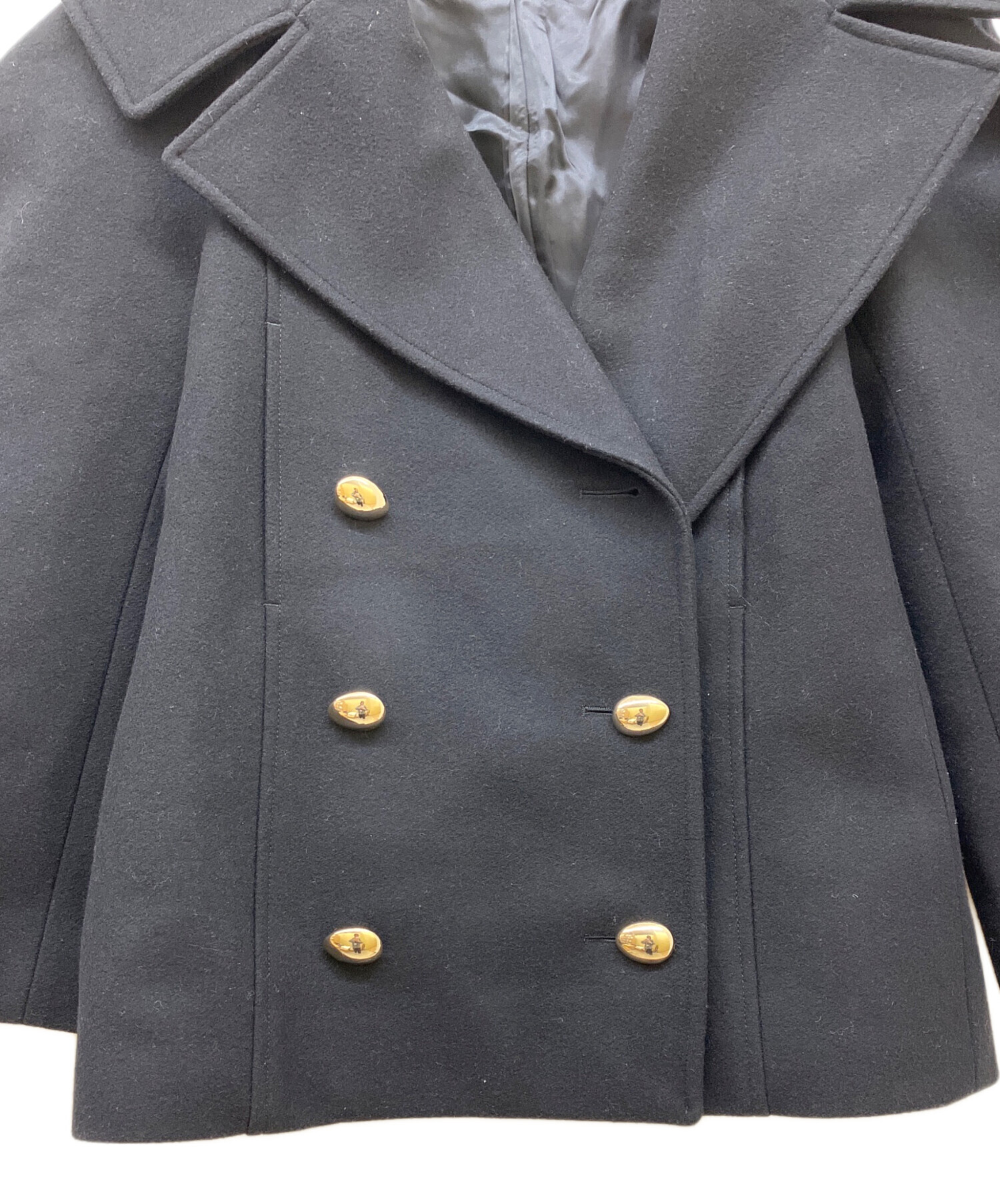 NINA RICCI ニナリッチ　コート　紺 中古・古着通販】NINA RICCI (ニナリッチ) ショートコート ネイビー