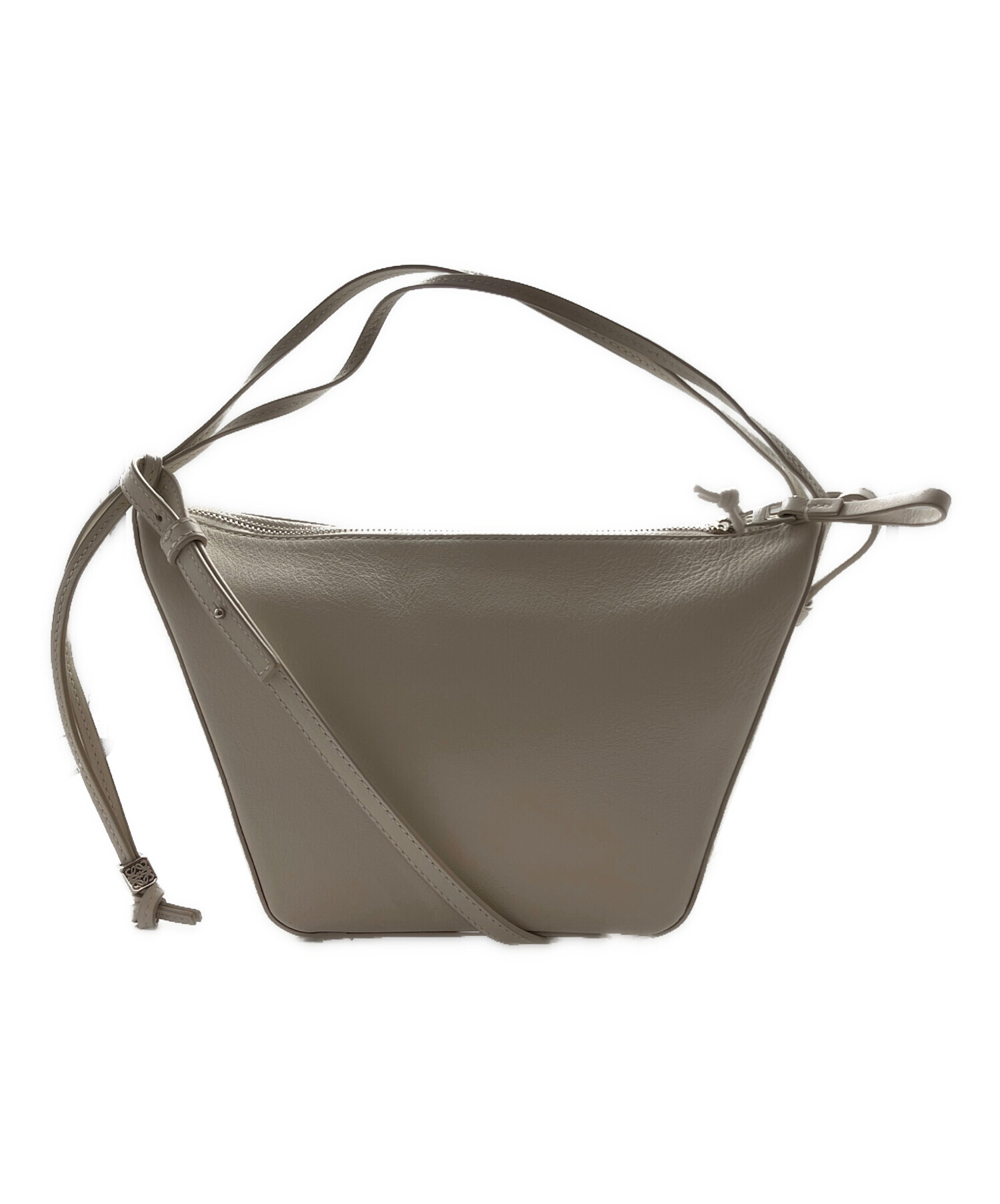 中古・古着通販】LOEWE (ロエベ) ホーボーバッグ ミニ ホワイト