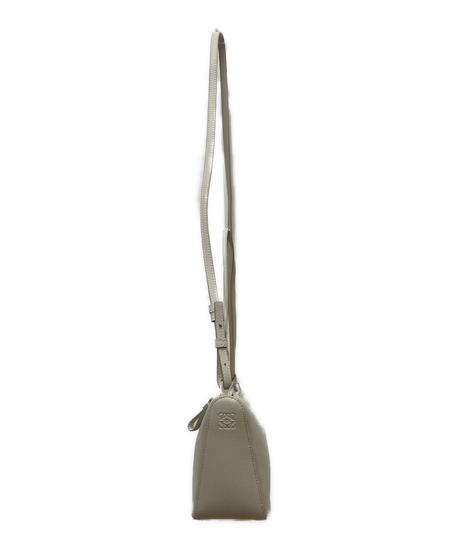 中古・古着通販】LOEWE (ロエベ) ホーボーバッグ ミニ ホワイト