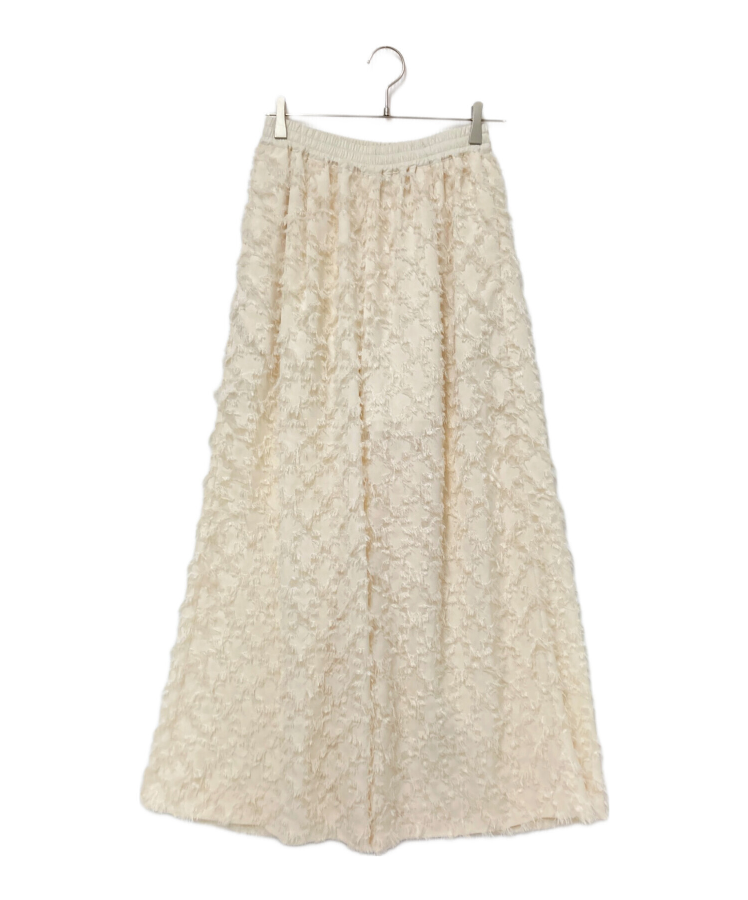 中古・古着通販】cygne (シーニュ) カットジャガードパンツ ベージュ