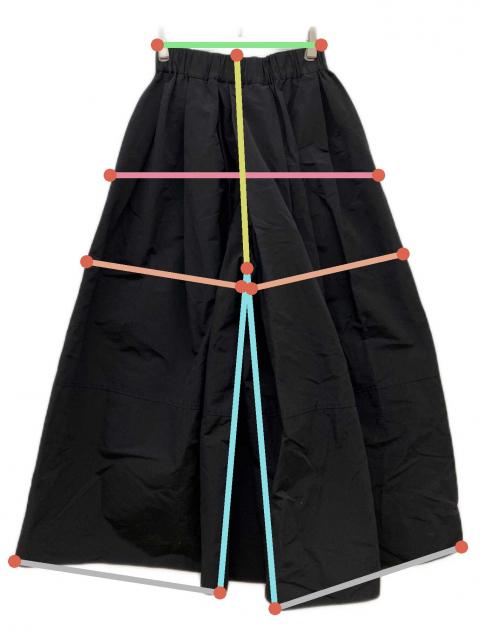 中古・古着通販】LOHEN (ローヘン) ハイカウントグログランスカート