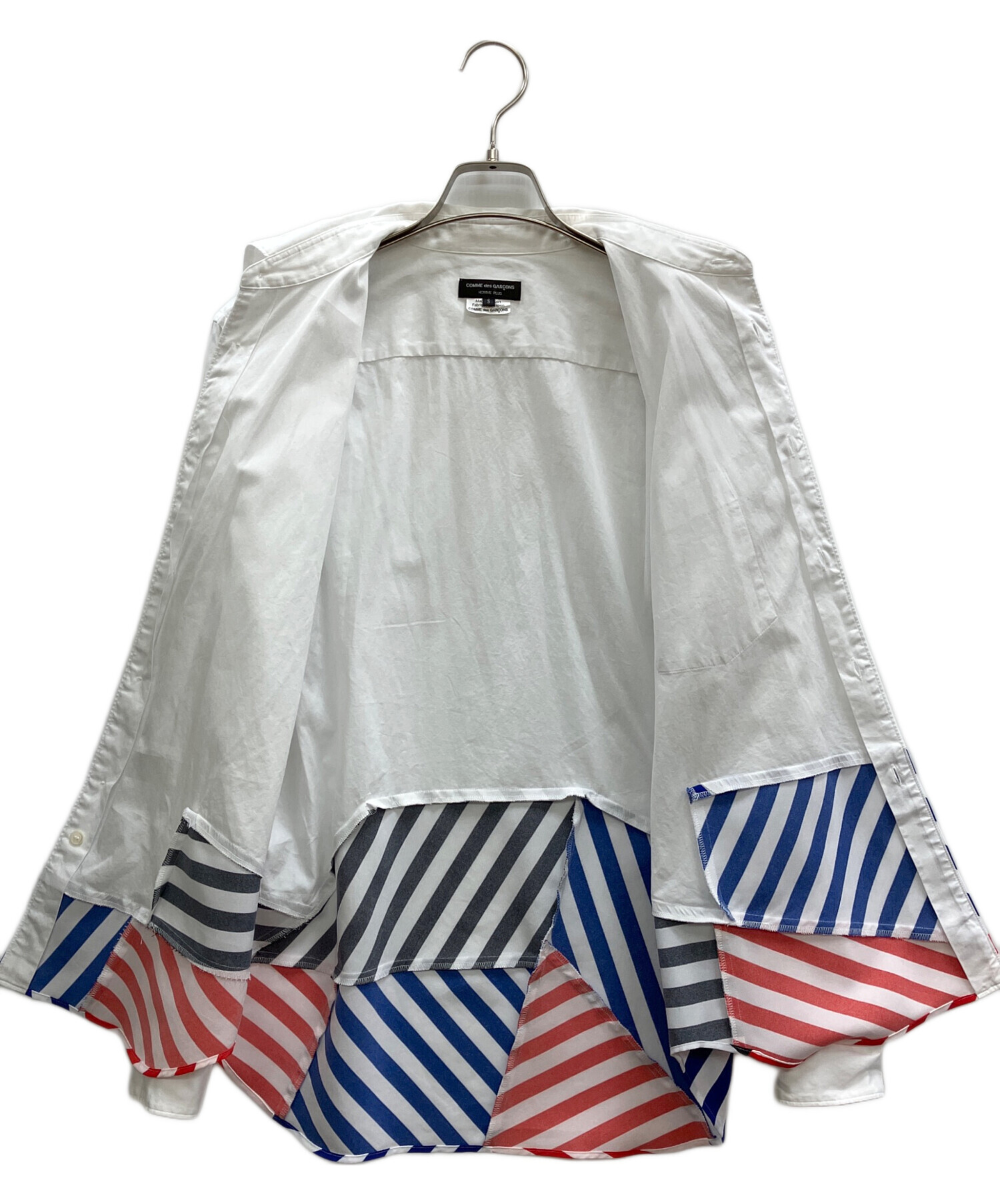 ※タグ消え使用感有comme des garçons homme plusシャツ 中古・古着通販】COMME des GARCONS HOMME PLUS (コムデギャルソンオム