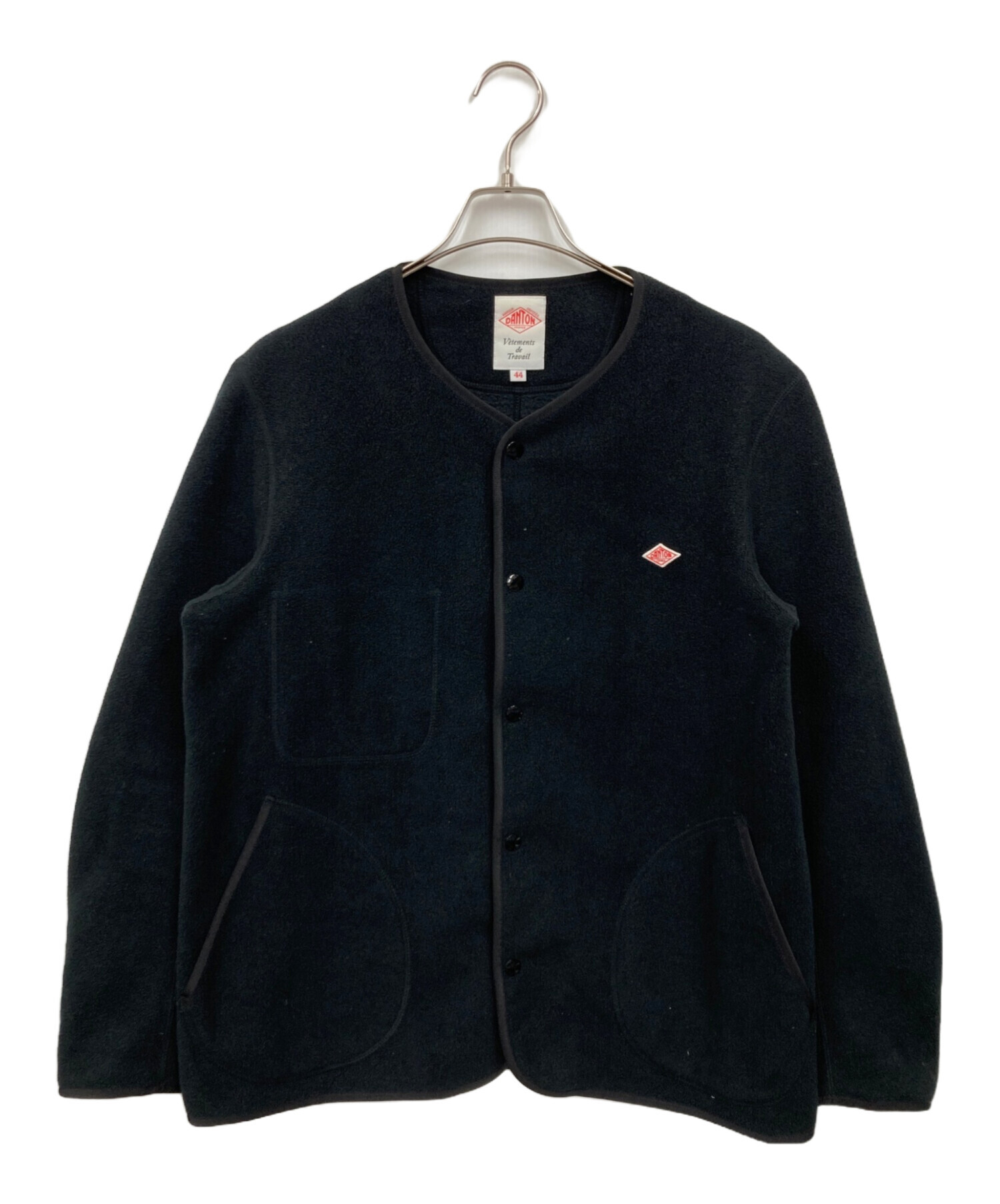 中古・古着通販】DANTON (ダントン) フリースジャケット ブラック 