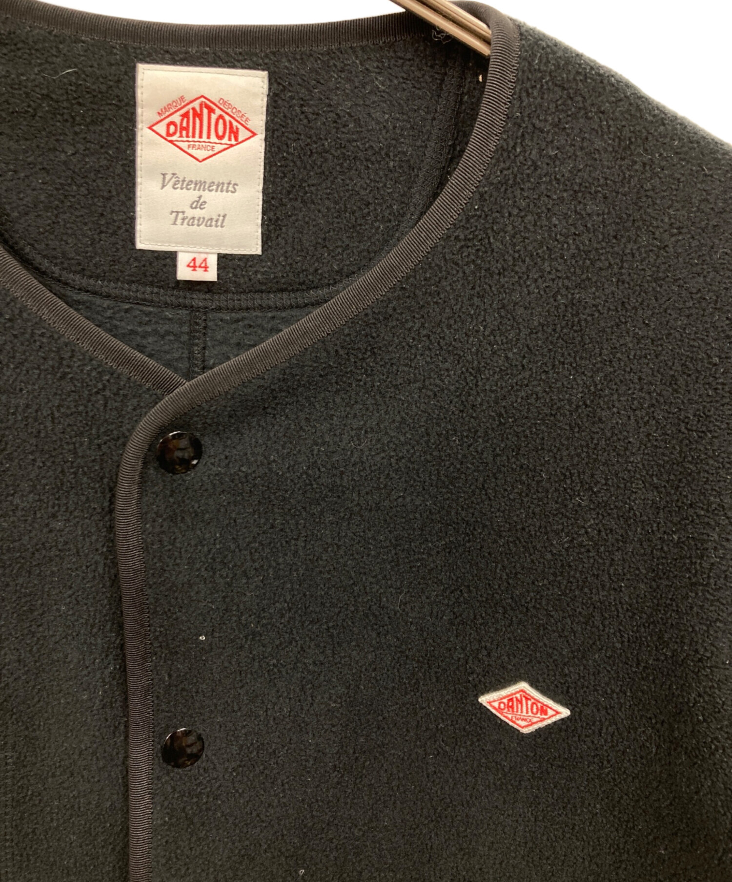中古・古着通販】DANTON (ダントン) フリースジャケット ブラック 