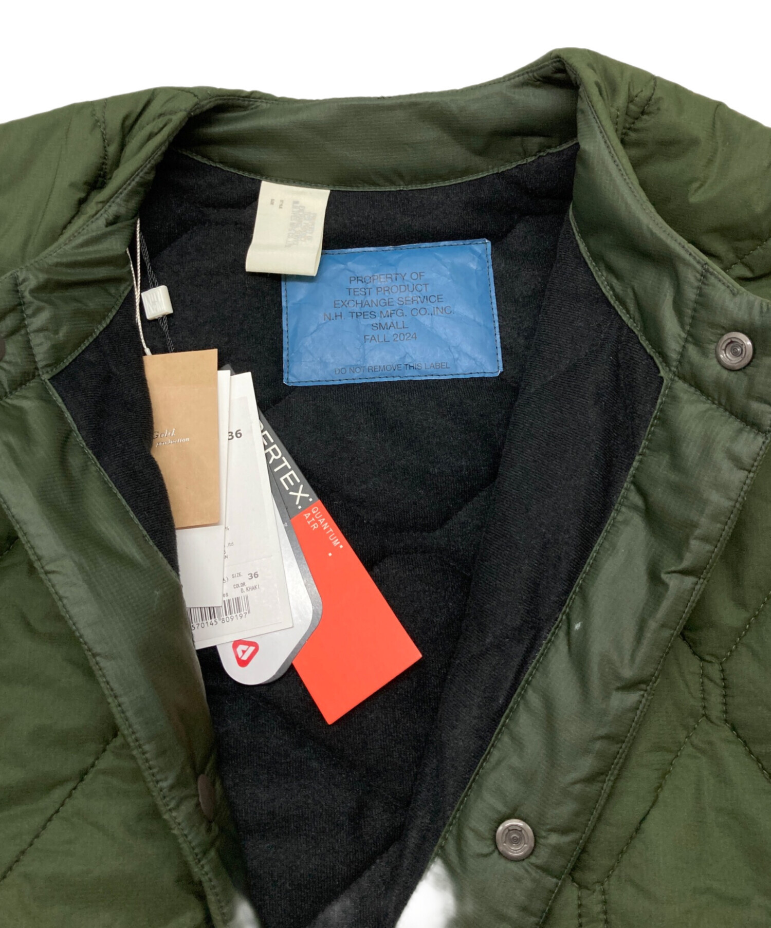 中古・古着通販】N.HOOLYWOOD (エヌ ハリウッド) COLLARLESS BLOUSON