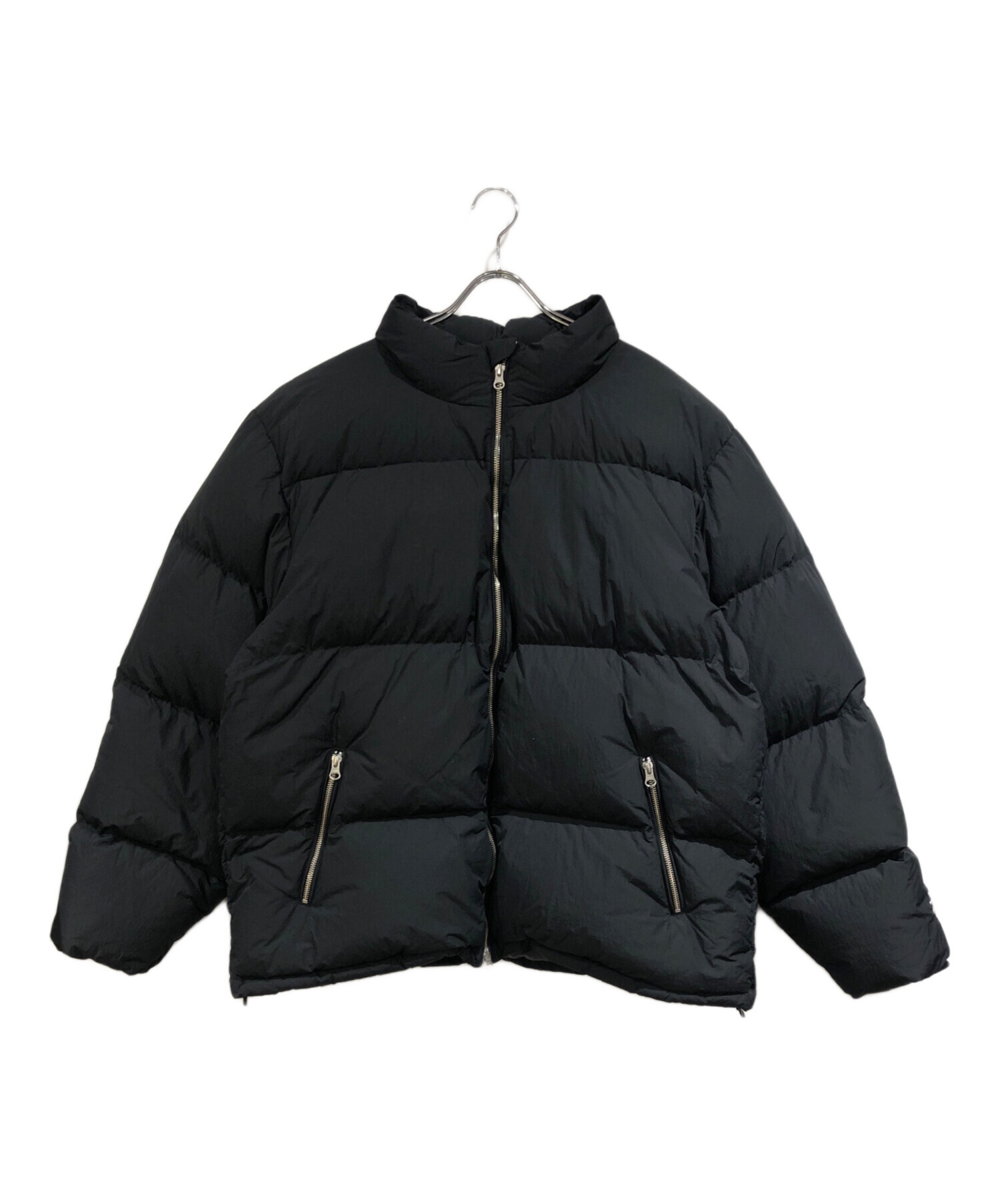 中古・古着通販】stussy (ステューシー) DOWN PUFFER NYLON ブラック