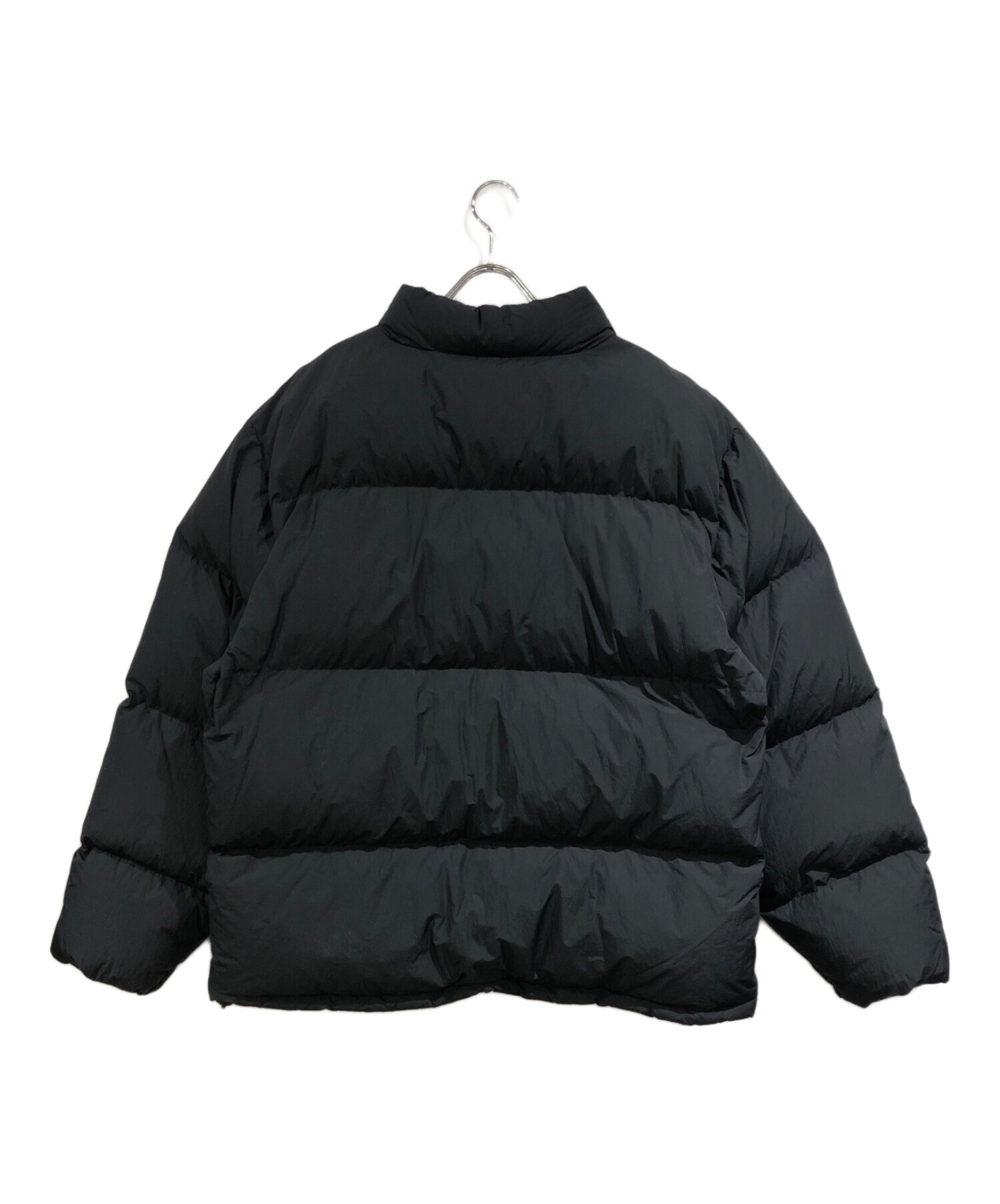 中古・古着通販】stussy (ステューシー) DOWN PUFFER NYLON ブラック