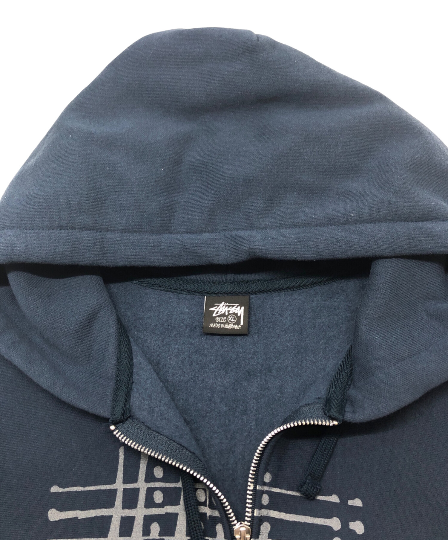 中古・古着通販】stussy (ステューシー) Refracted Zip Hoodie