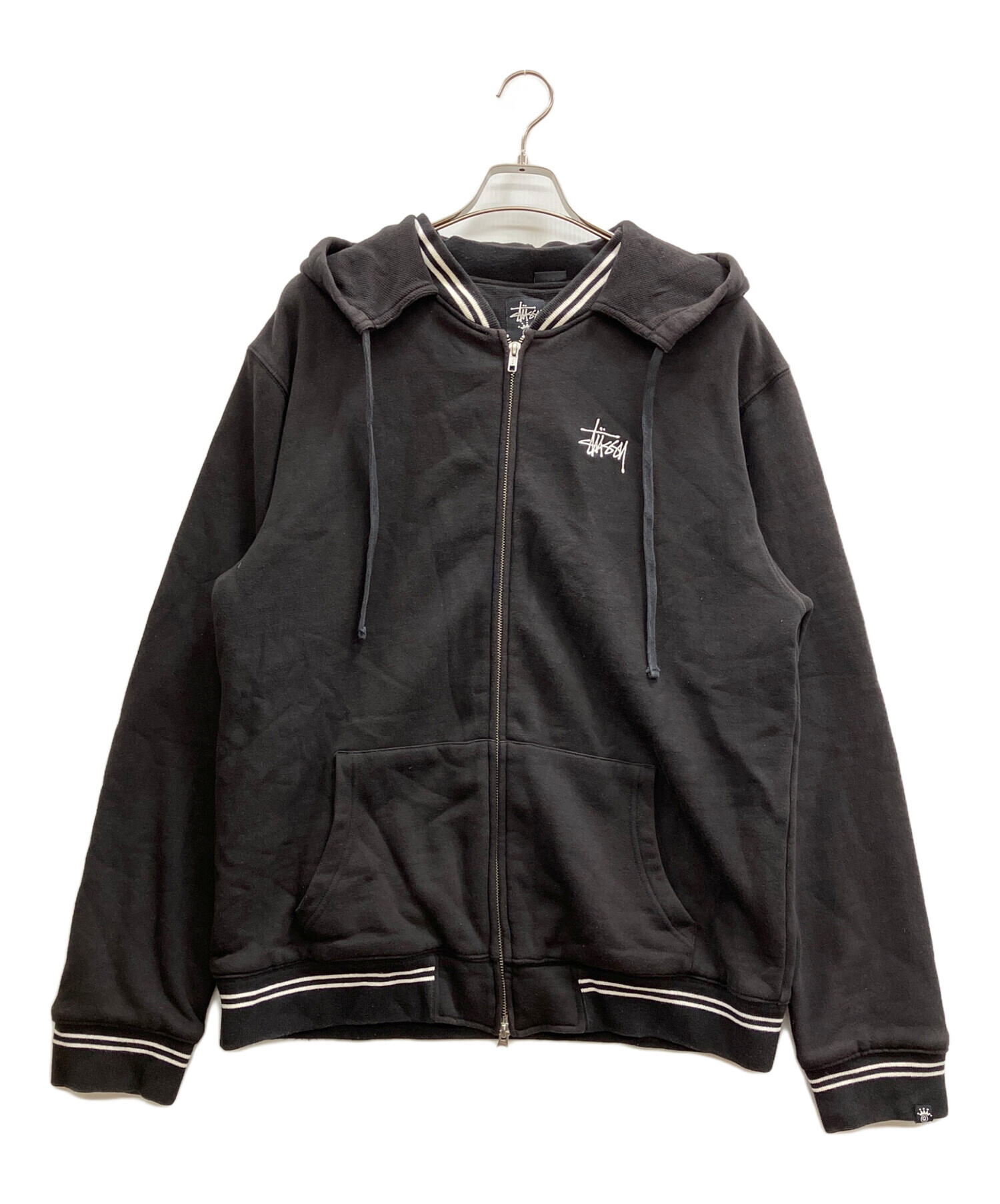 中古・古着通販】stussy (ステューシー) オールドジップパーカー