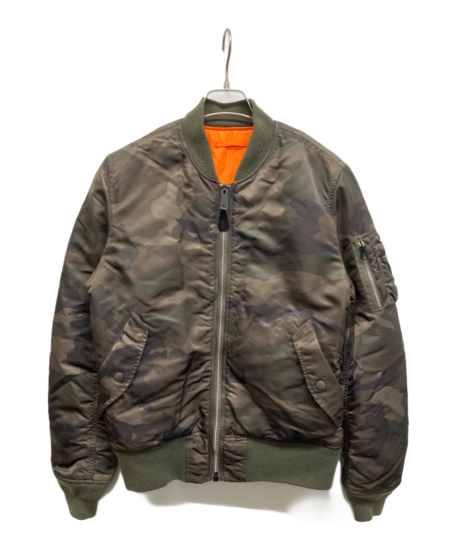 中古・古着通販】ALPHA (アルファ) リバーシブルフライトジャケット