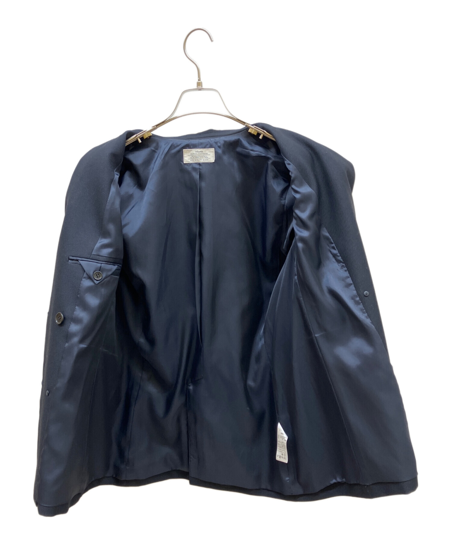 JOURNAL STANDARD relume」 ジャケット 38 ネイビー レディース 
