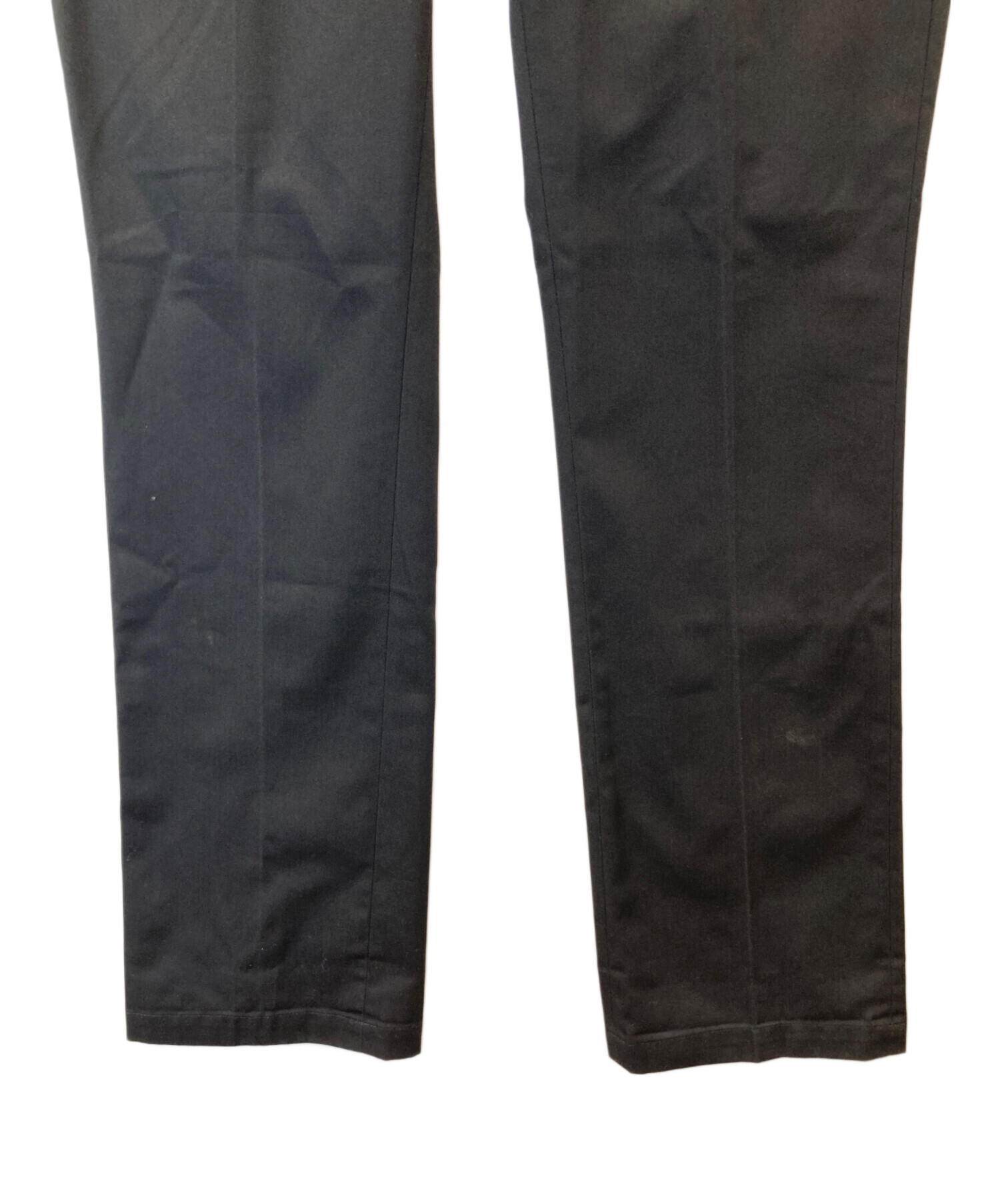 ワコマリア　ブラック チノ　ワークパンツ　L ニューイヤー限定 中古・古着通販】WACKO MARIA (ワコマリア) ワークパンツ ブラック