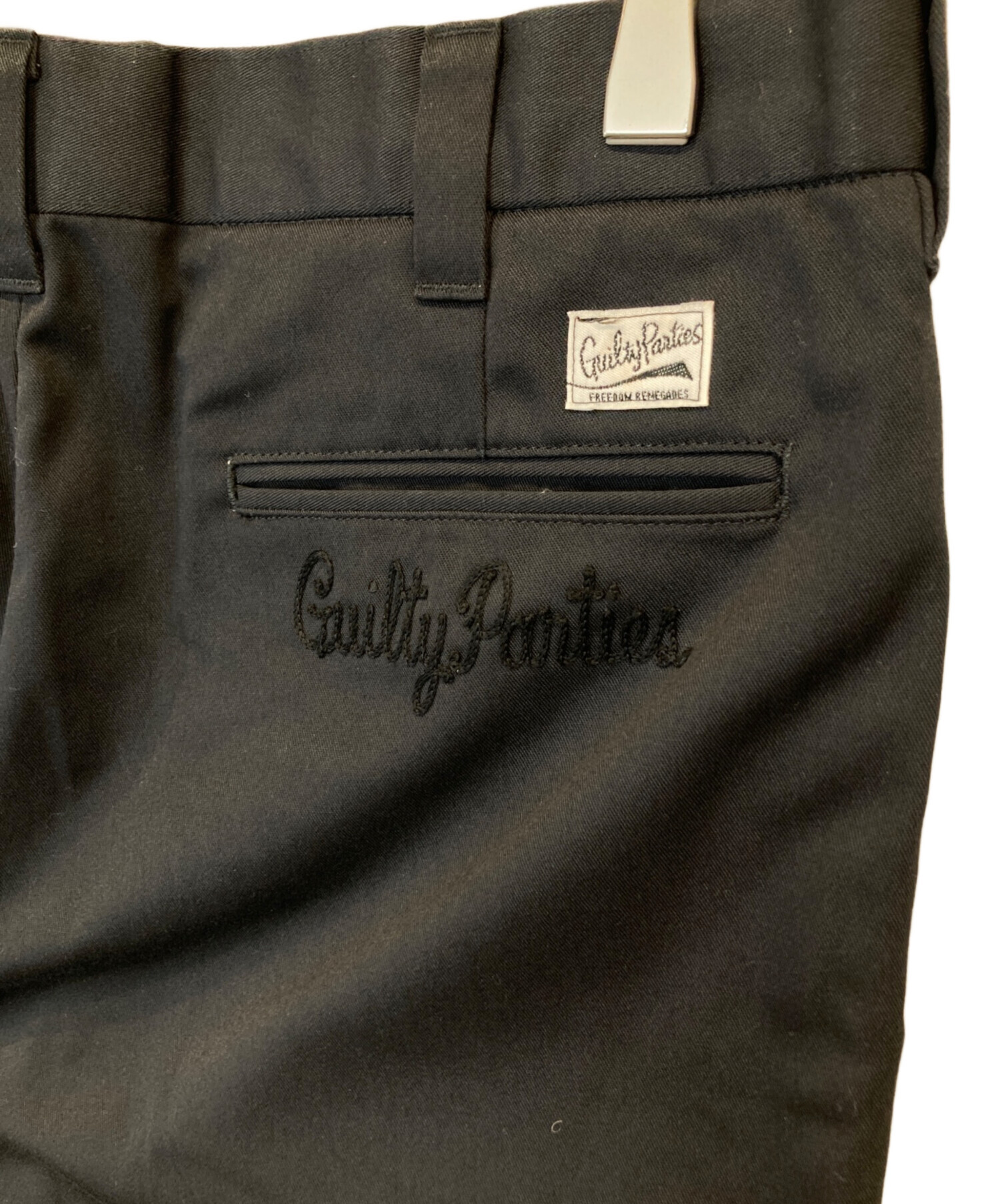 中古・古着通販】WACKO MARIA (ワコマリア) ワークパンツ ブラック