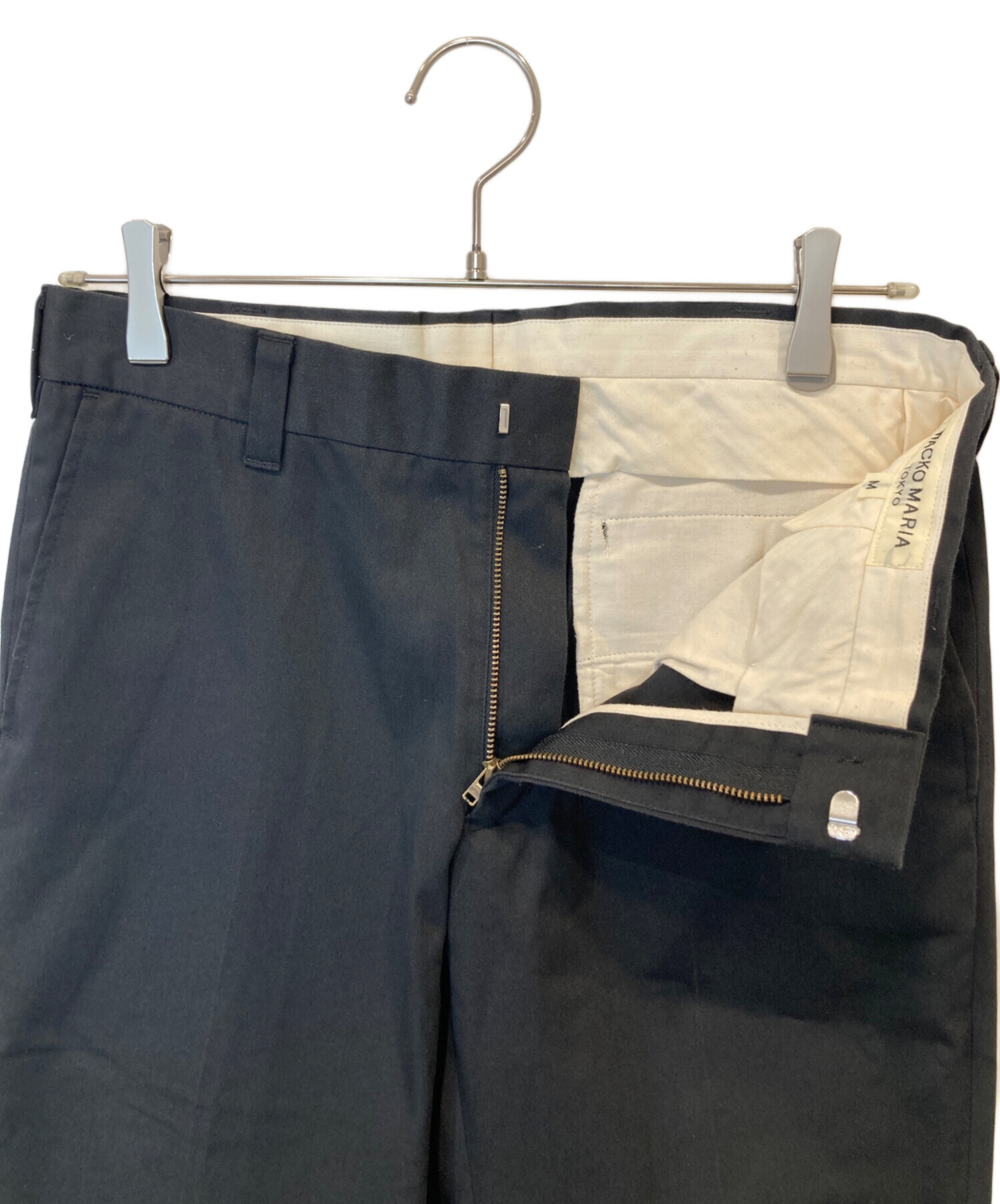 中古・古着通販】WACKO MARIA (ワコマリア) ワークパンツ ブラック