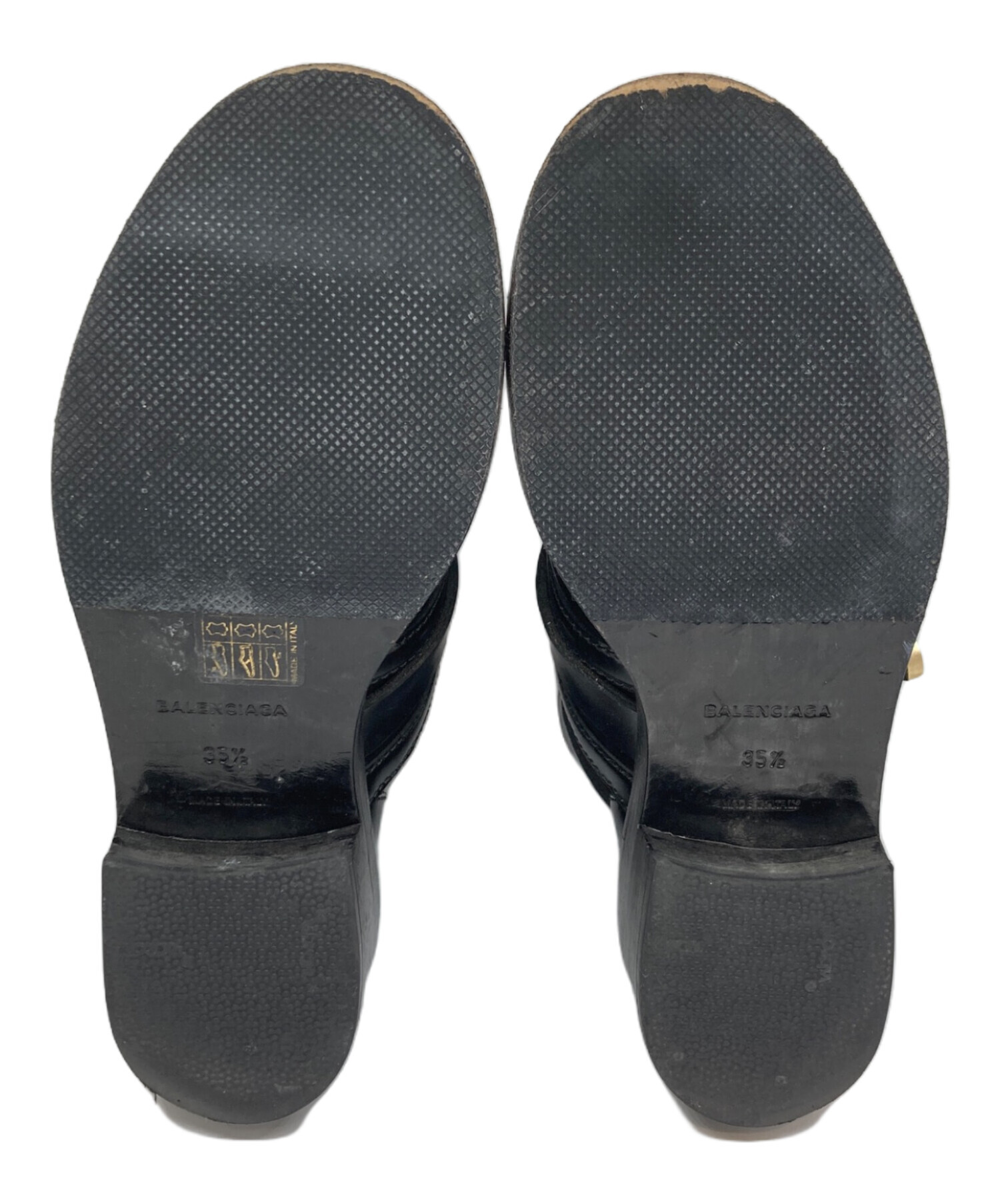 中古・古着通販】BALENCIAGA (バレンシアガ) ブーツ ブラック サイズ