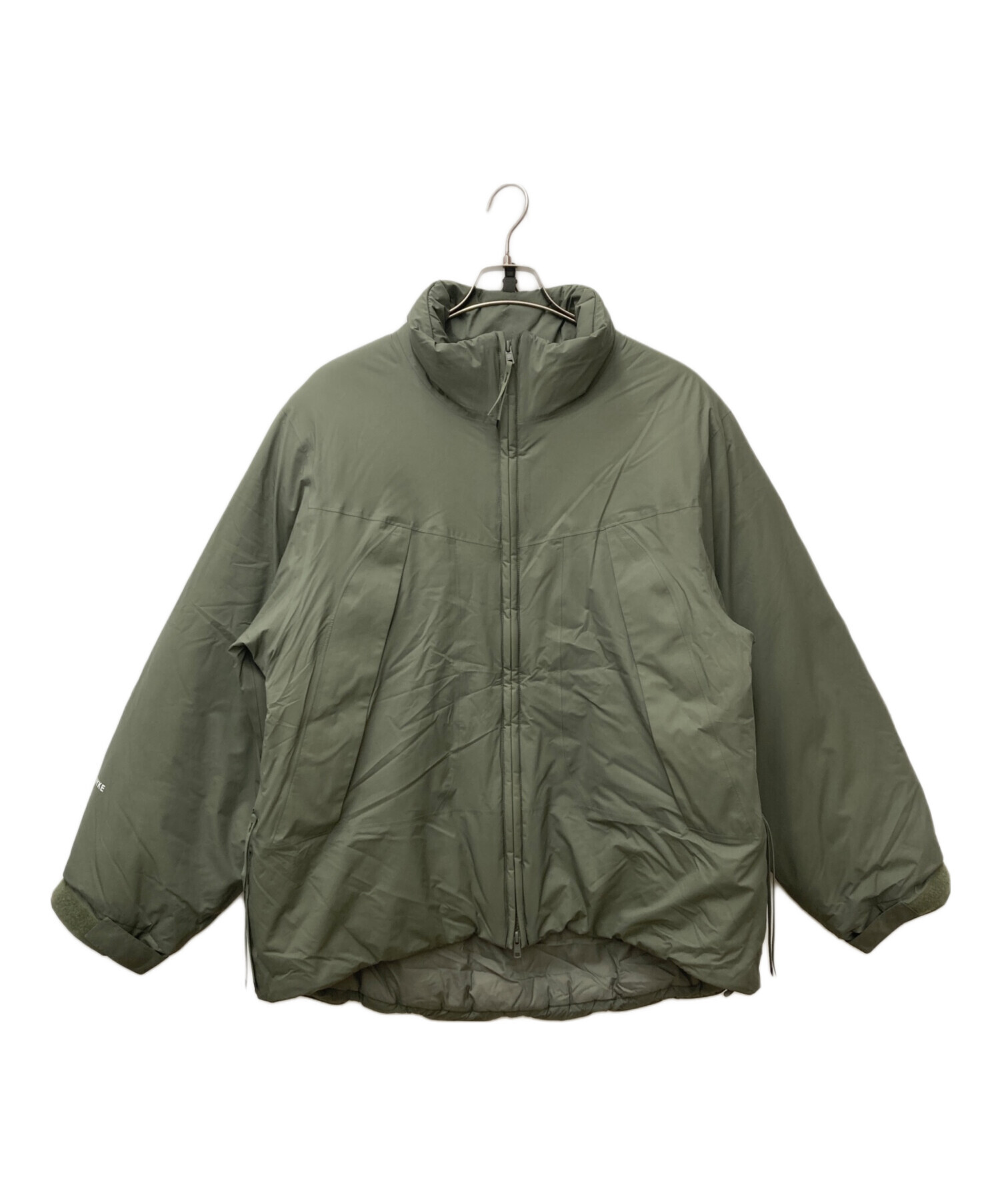 中古・古着通販】HYKE (ハイク) PERTEX PUFF JACKET オリーブ サイズ:3
